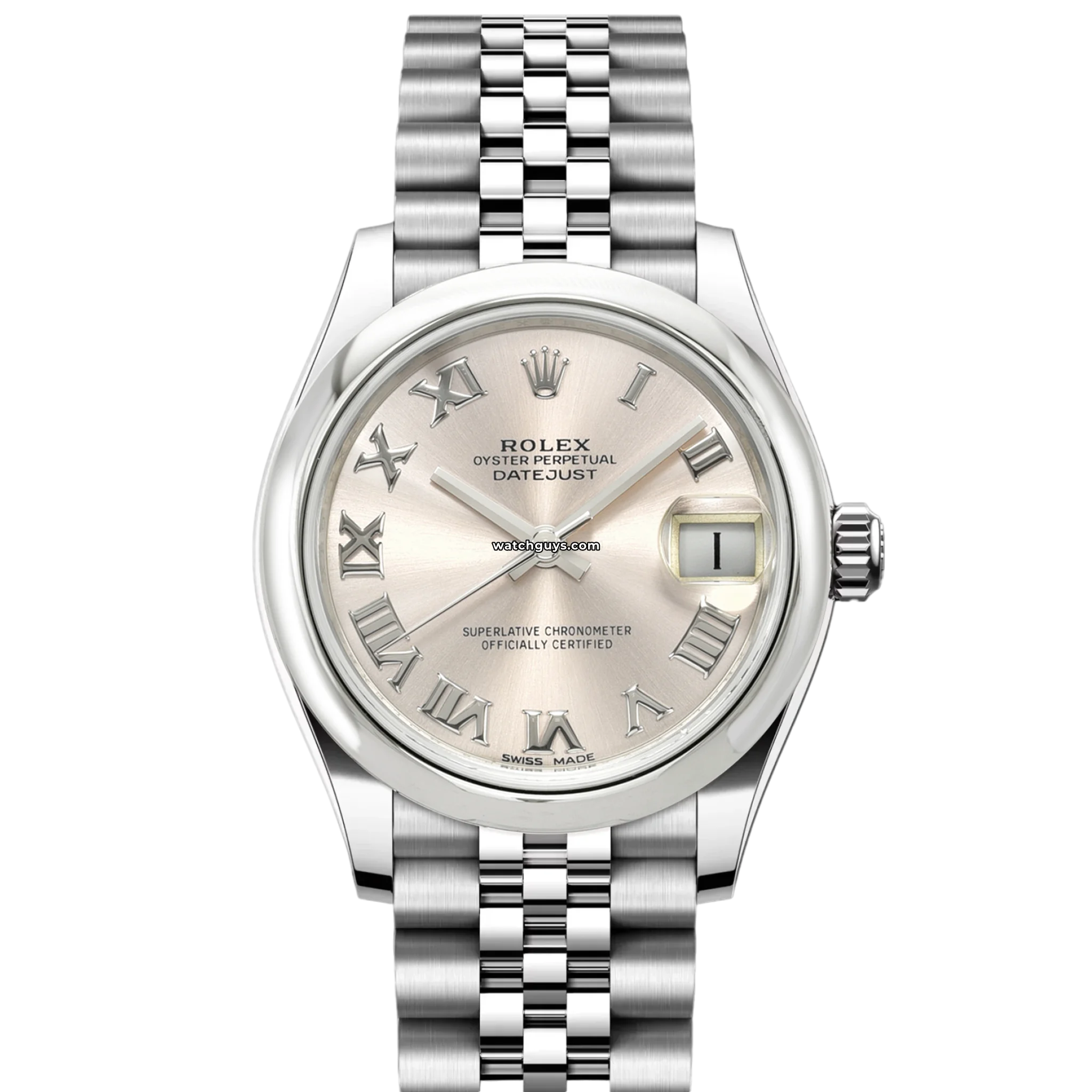 Rolex Datejust 178240 Women's Watch - Pink Roman Dial & Jubilee Bracelet - Luxury Dress Watch for Business & Formal Occasions