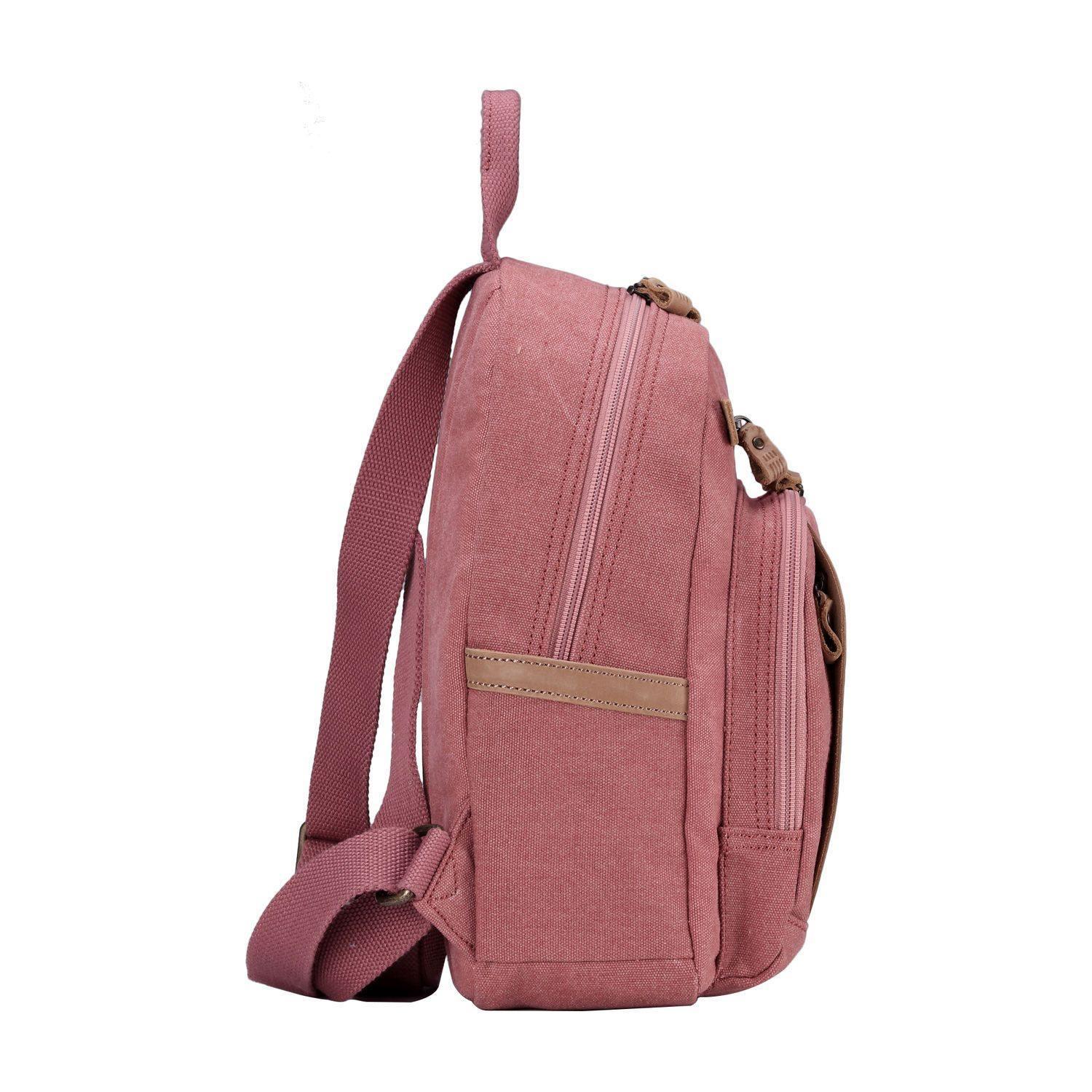 TRP0255 Troop London Classic Canvas Backpack Small - Durable School & Travel Backpack for Men & Women - Perfect for College, Commuting & Outdoor Adventures