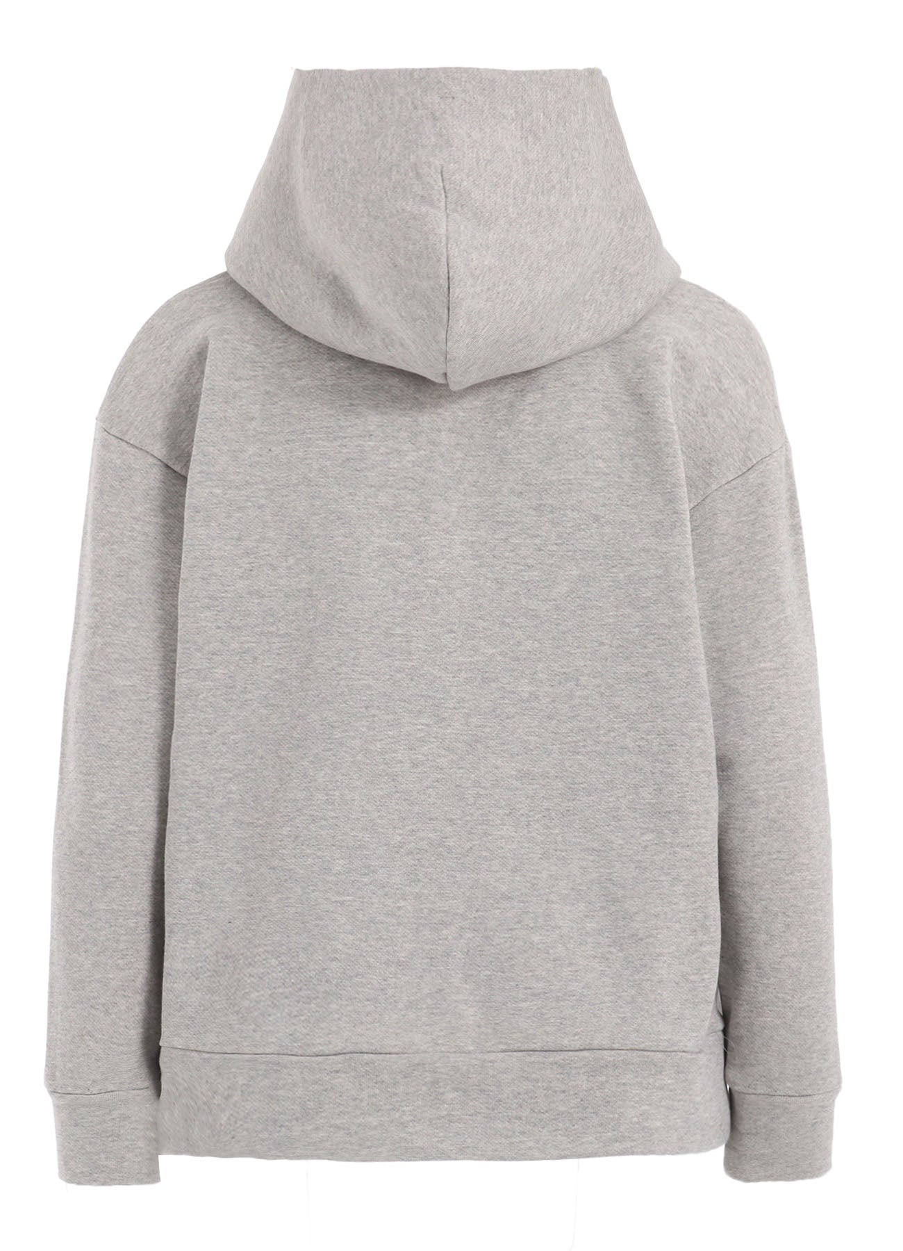 Cozy Cotton Fleece Hoodie with Striped Ribbon Trim - Perfect for Casual Wear, Loungewear & Outdoor Activities