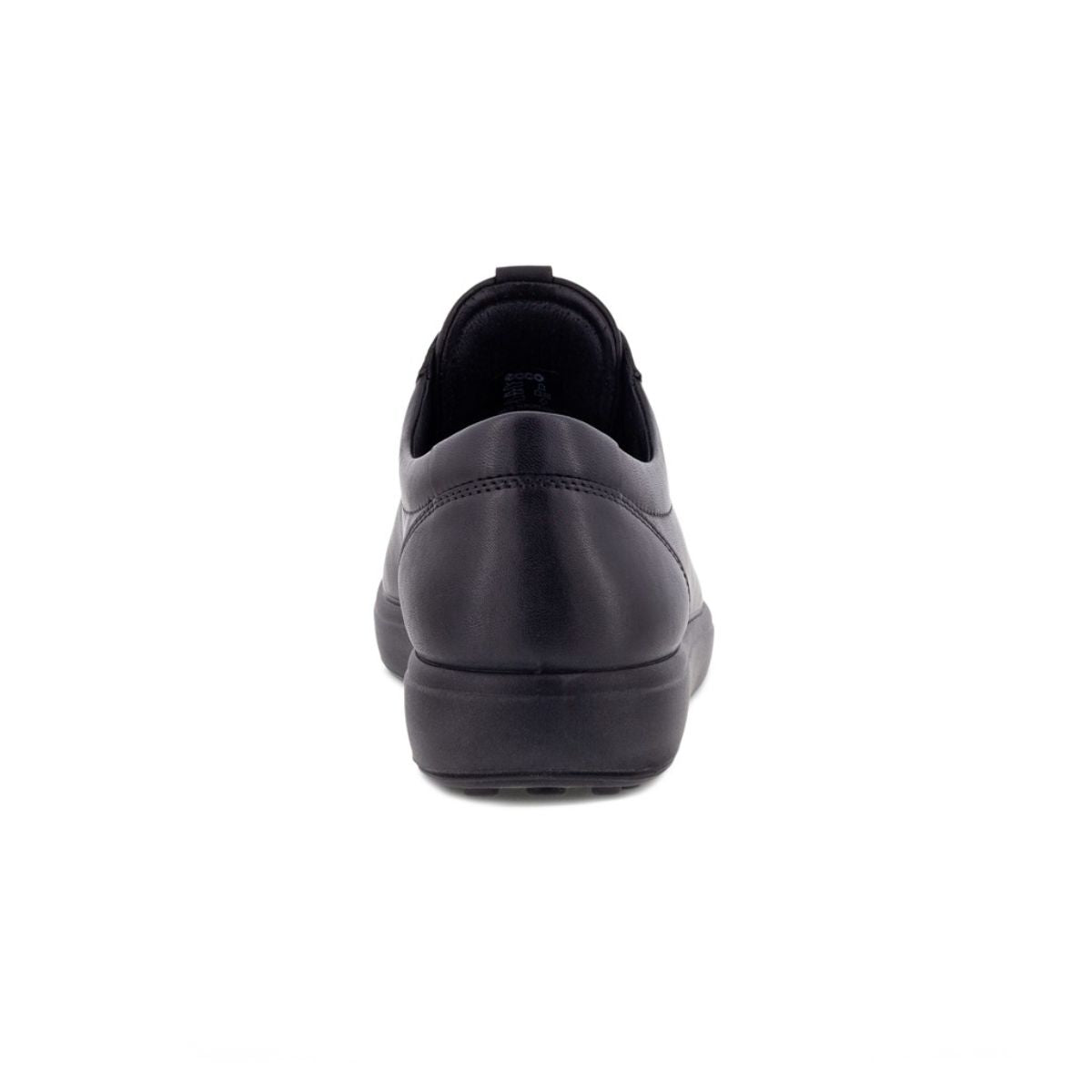 ECCO Women's Soft 7 Sneakers - Black Leather Walking Shoes for Women | Comfortable Casual Shoes for Work, Travel & Everyday Wear