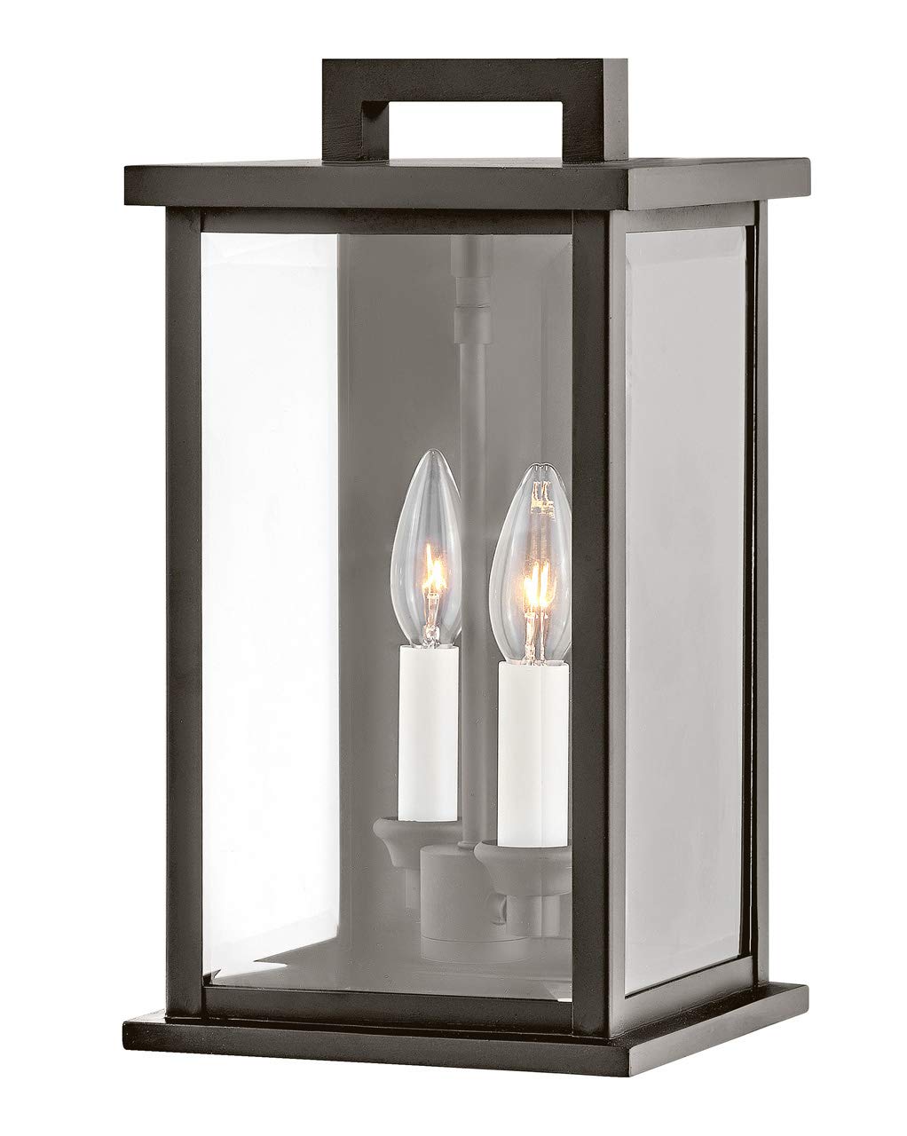 Hinkley Weymouth 2-Light Outdoor Wall Lantern in Oil Rubbed Bronze - Perfect for Porch, Patio, and Entryway Lighting