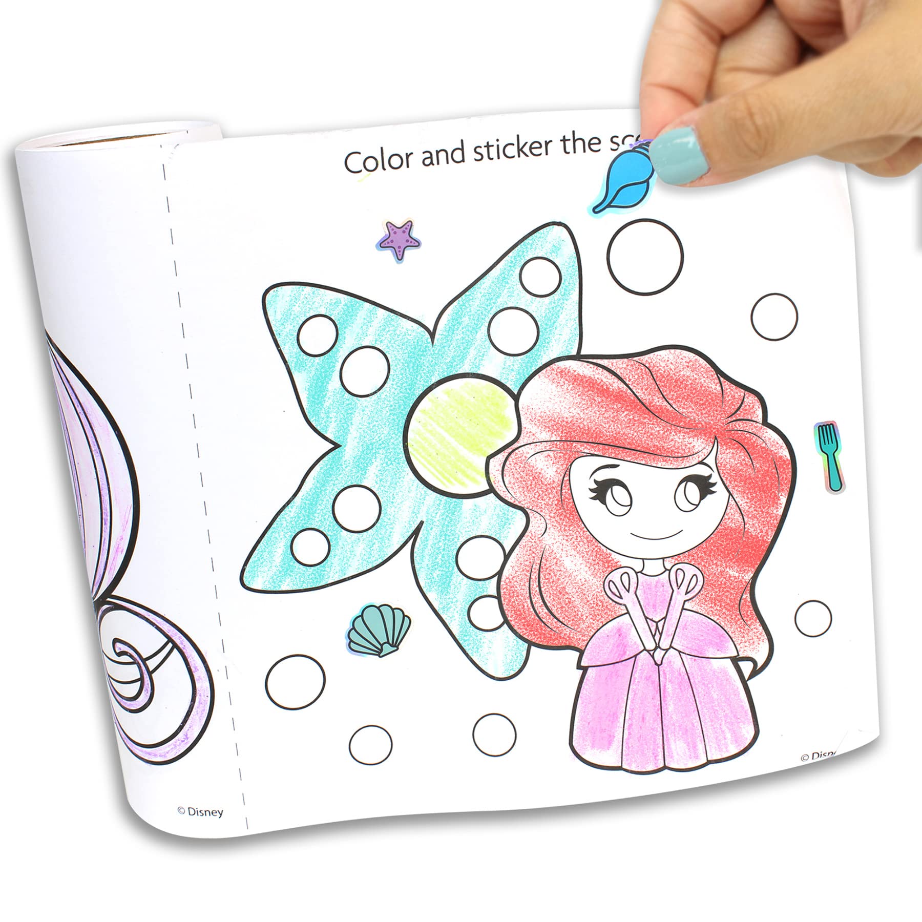Tara Toys Princess All That Sparkles Activity Set - Multi-Colored Arts & Crafts Kit for Kids | Perfect for Birthday Gifts, Party Favors & Creative Playtime