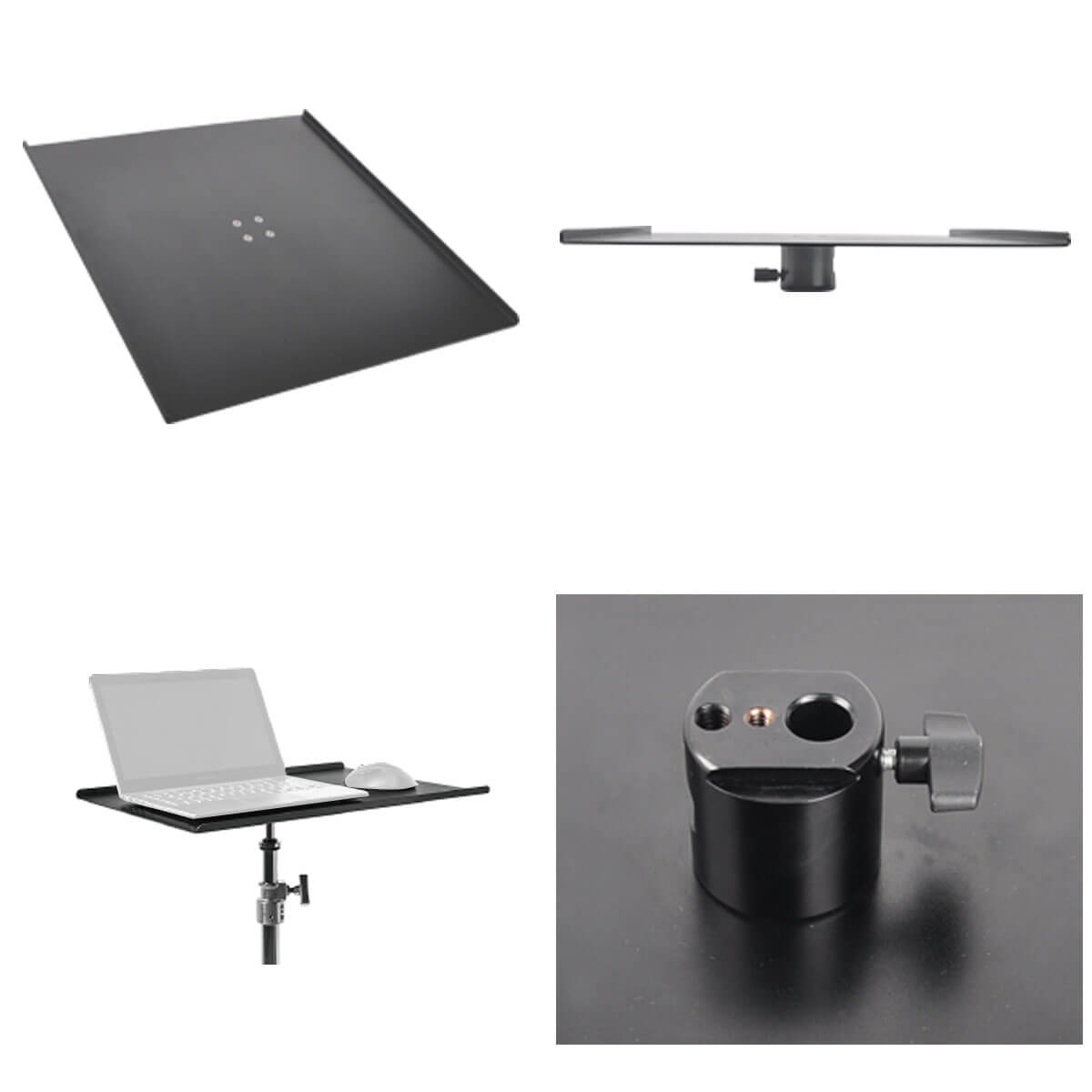 45x40.5cm Portable Laptop Tray with Adjustable Strap - Quick Setup Foldable Desk for Work, Study & Dining - Perfect for Home Office, Bed, Sofa & Outdoor Use