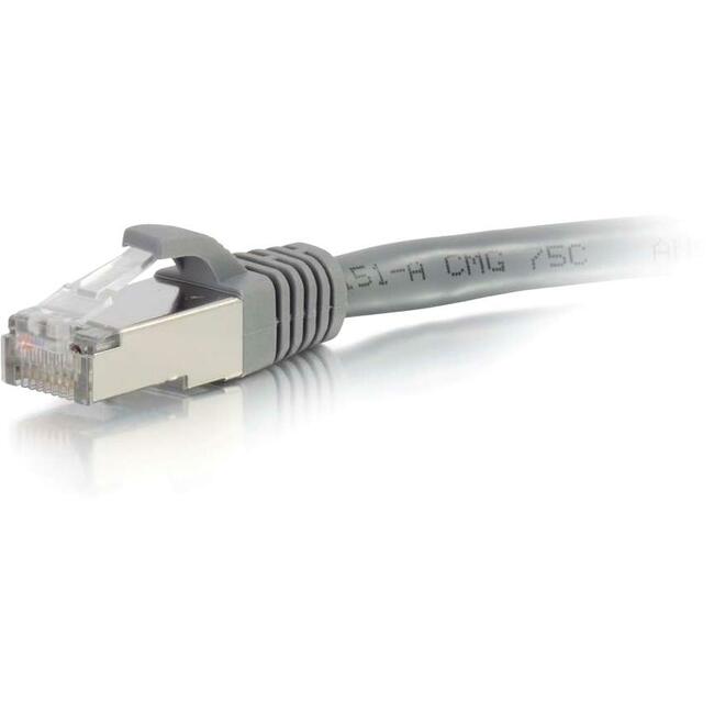 20Ft Cat6 Snagless Shielded (STP) Ethernet Network Patch Cable - Gray | High-Speed Internet & Gaming Cable for Home, Office & Data Centers