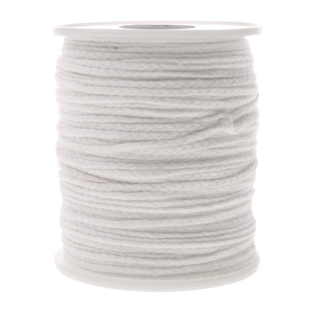 ATORSE® Organic Cotton Braid Candle Wick Spool - 100% Natural, Lead-Free Candle Making Supplies for DIY Soy Wax, Beeswax & Container Candles - Perfect for Home Crafting, Gifts & Aromatherapy