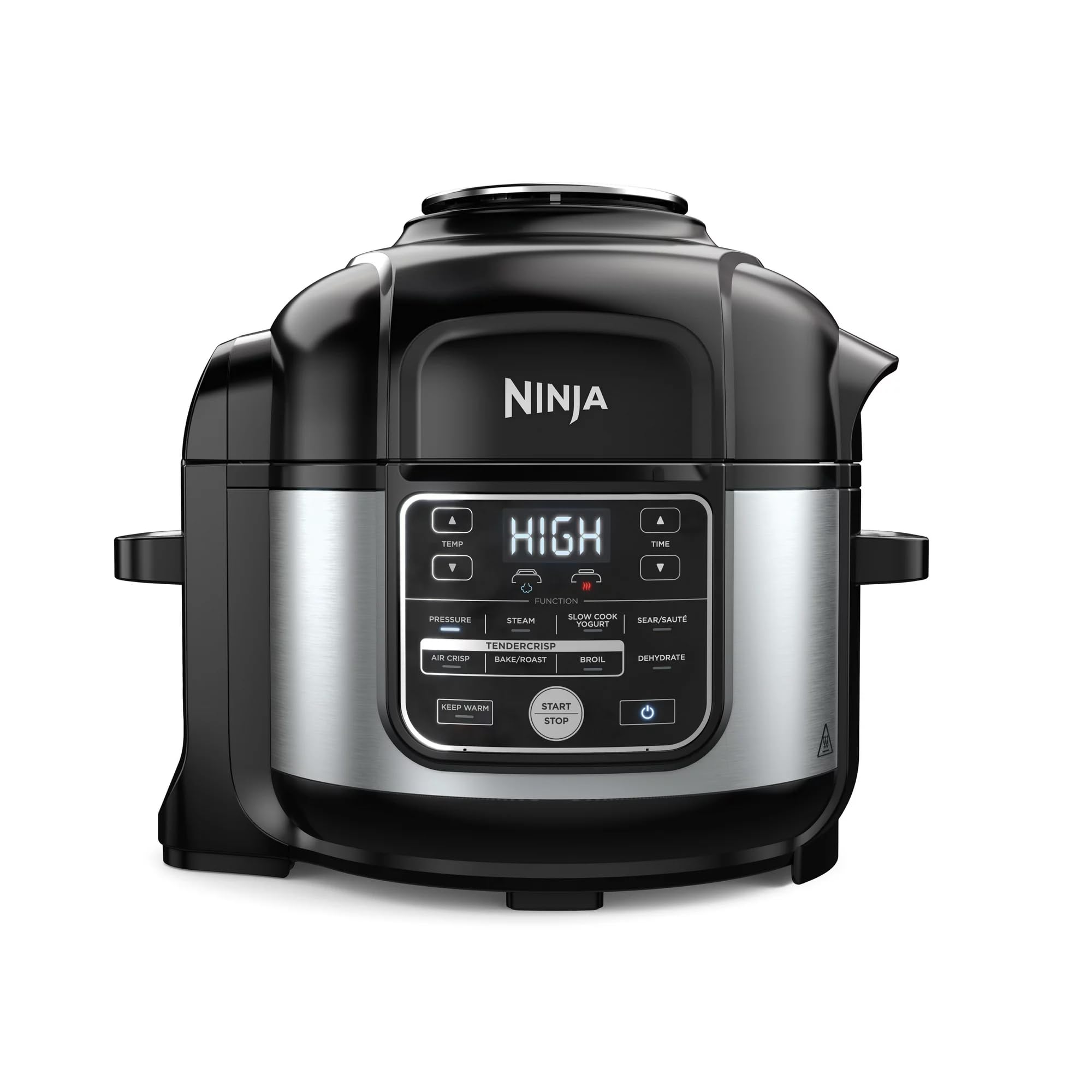 Ninja Foodi OS300 10-in-1 6.5-Quart Pro Pressure Cooker & Air Fryer Multicooker with Cyclonic Grilling Technology - Indoor Grill, 500°F Wide Temperature Range & Smoke Control System - Perfect for Family Dinners, Meal Prep & Healthy Cooking