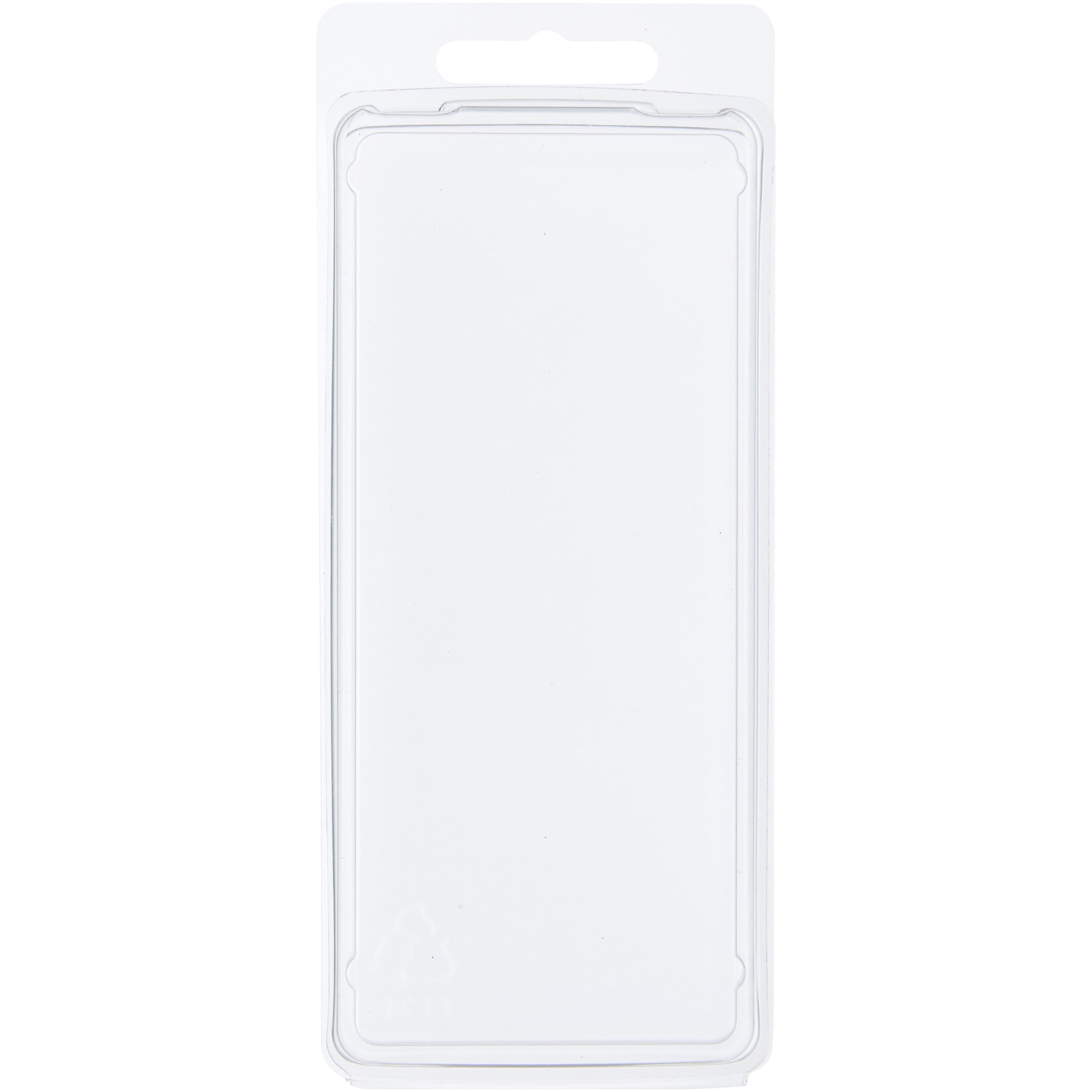 100 Pack Clear Plastic Clamshell Storage Containers 5.3