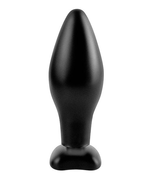 Anal Fantasy Collection - Medium Silicone Butt Plug Kit (4.25 Inch, Black) for Couples Play & Solo Pleasure - Adult Toys for Beginners & Advanced Users