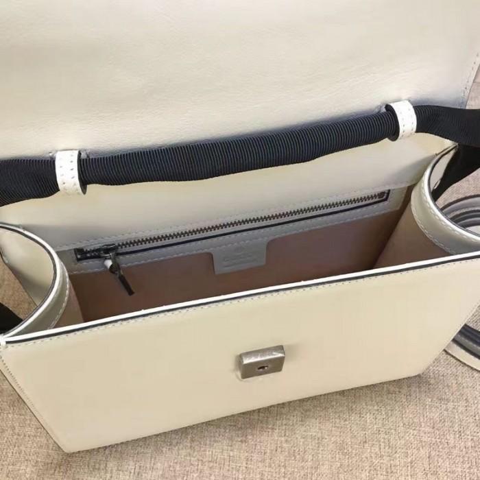 Gucci Lilith Leather Shoulder Bag for Women - White Genuine Leather Designer Handbag - Perfect for Work, Travel & Evening Events