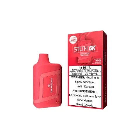 STLTH 5K Disposable Vape - 5000 Puffs, 5 Pack - Long-Lasting Flavor - Perfect for Travel, Parties & On-the-Go Vaping (Ontario)