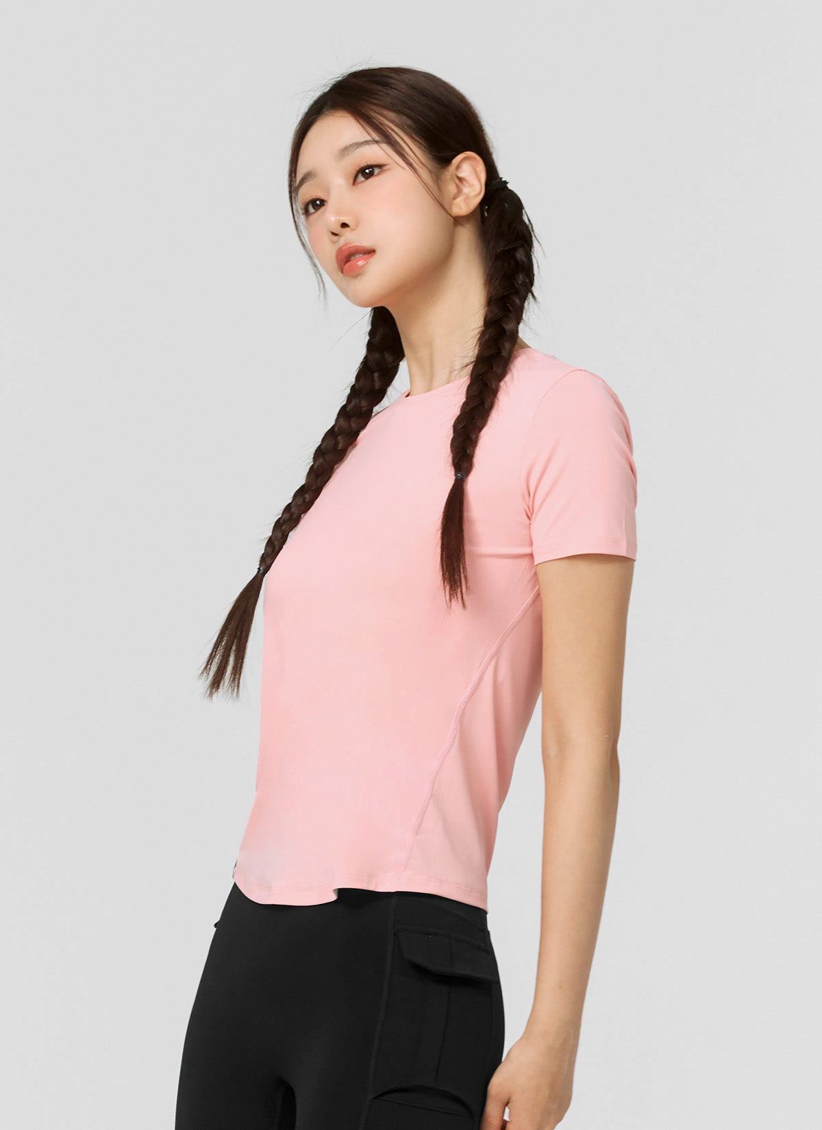 1+1 Ice Feather Light Short Sleeve T-Shirts - Ultra Soft & Breathable Summer Tops for Women - Perfect for Casual Wear, Beach Outings & Yoga