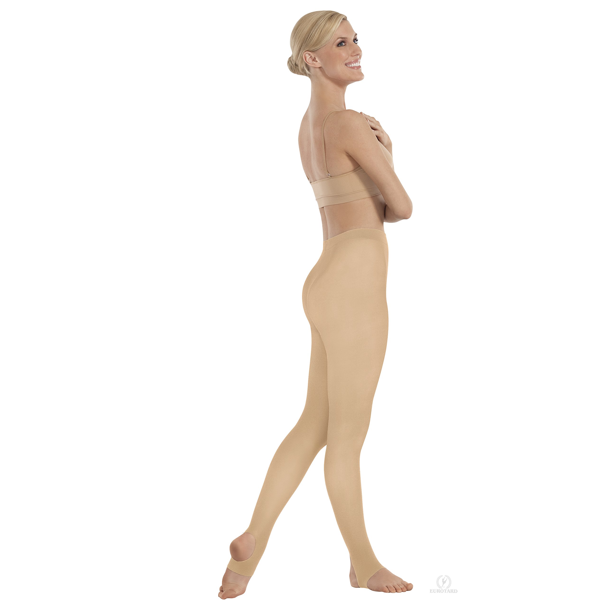 Eurotard Women's Seamless Yoga Pants - High Waisted Stretchy Workout Leggings for Gym, Running & Lounge Wear