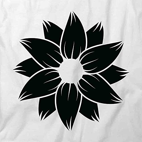 Sunflower Graphic T-Shirt for Women & Men - Soft Cotton White Printed Tee - Casual Summer Outfit, Beach Wear, Festival Fashion