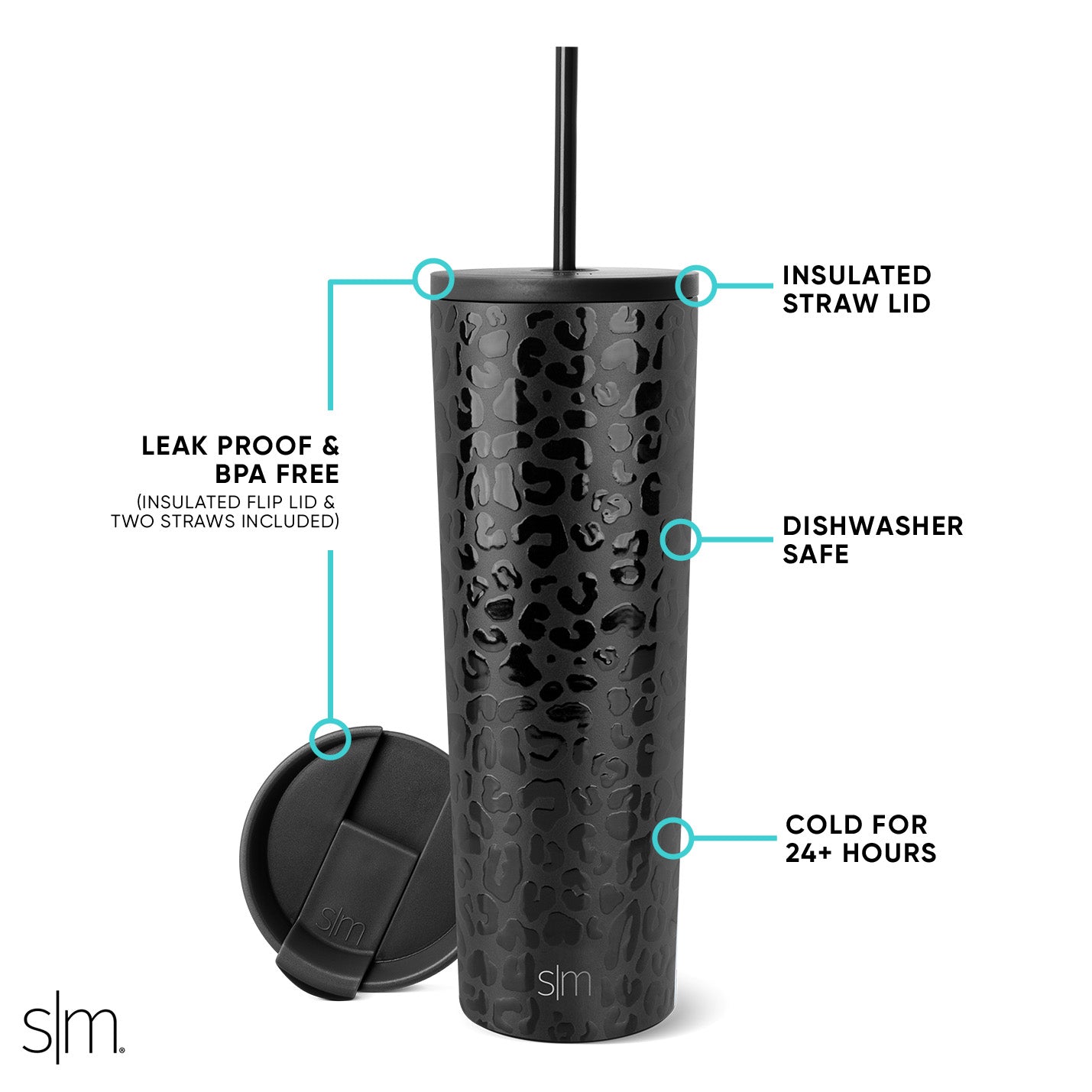 28Oz Classic Stainless Steel Tumbler with Lid & Straw - Vacuum Insulated Hot & Cold Cup for Coffee, Tea, Water - Perfect for Office, Travel, Gym & Outdoor Activities