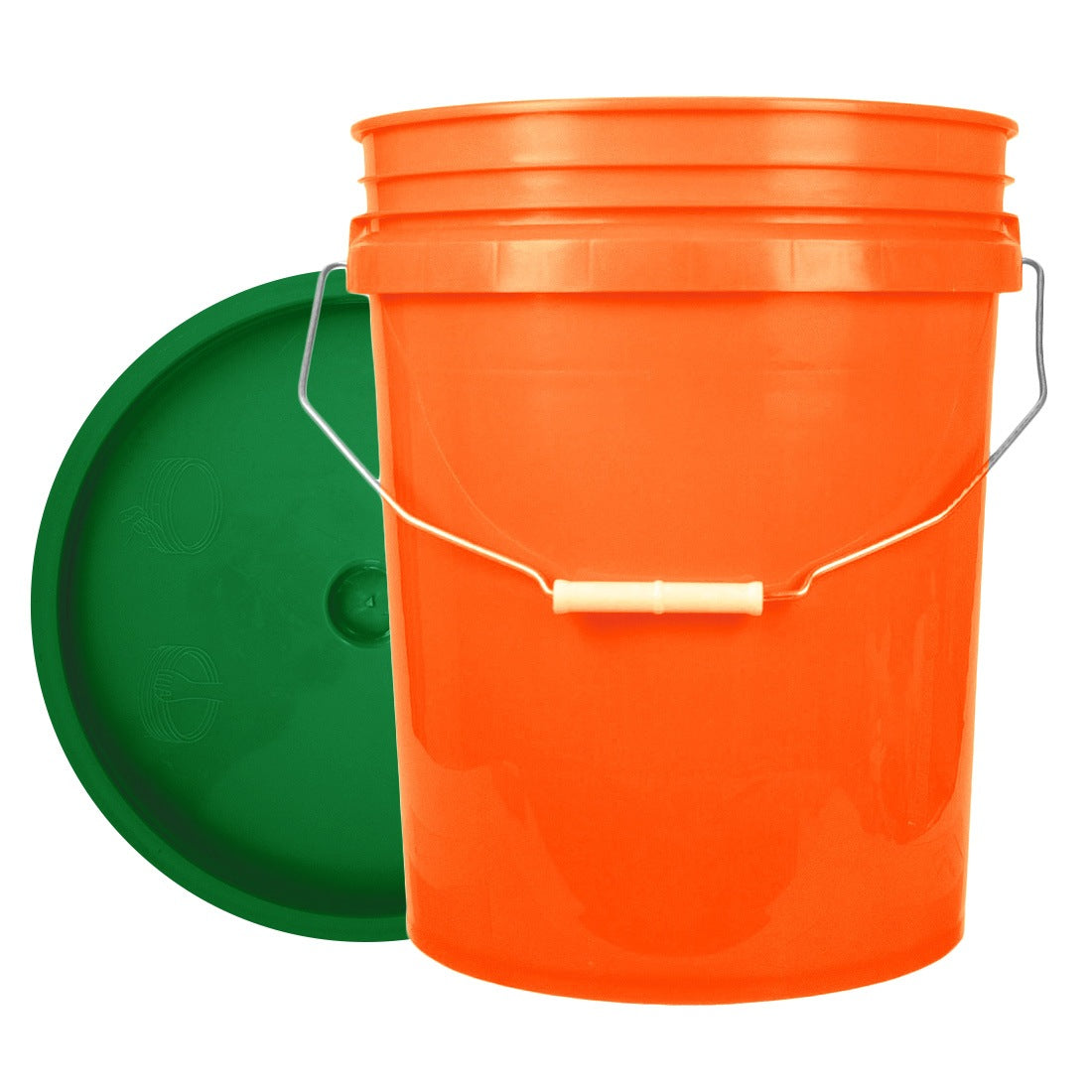 Premium Round Bucket Set for Home & Garden - Durable Plastic Storage Pails for Cleaning, Organizing, and DIY Projects - Ideal for Household, Office, and Outdoor Use