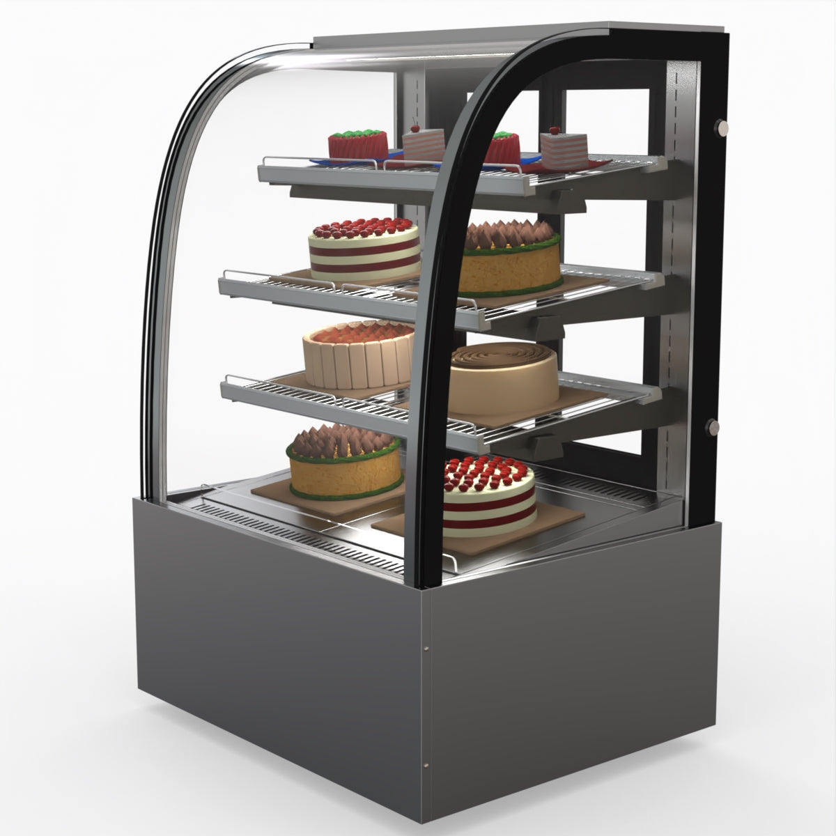 Bonvue SL830 Commercial Refrigerated Display Case - Perfect for Delis, Cafes, and Supermarkets to Showcase Fresh Food