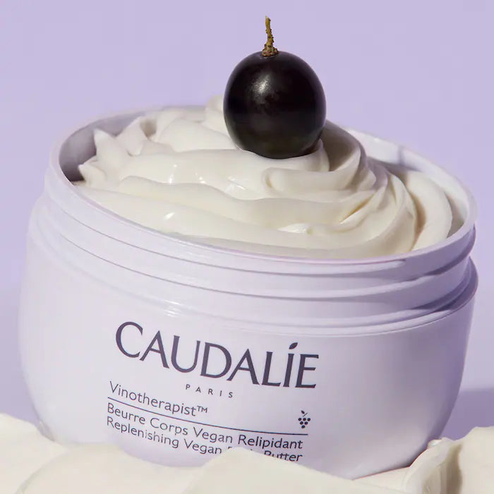 Vegan Body Butter by Vinotherapist™ Caudalie - Hydrating & Nourishing for Dry Skin - Perfect for Daily Moisturizing & Spa Treatments