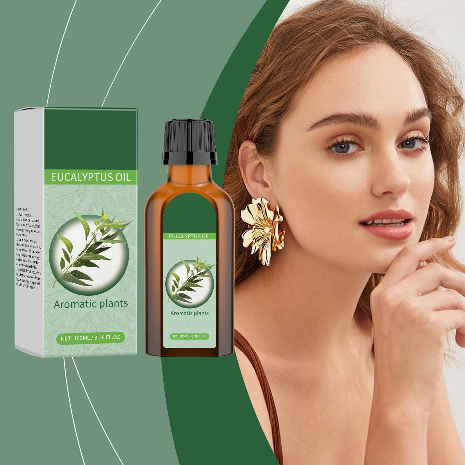 Vegan Body Oil - Cruelty Free Skin Care for Dry Skin & Aromatherapy