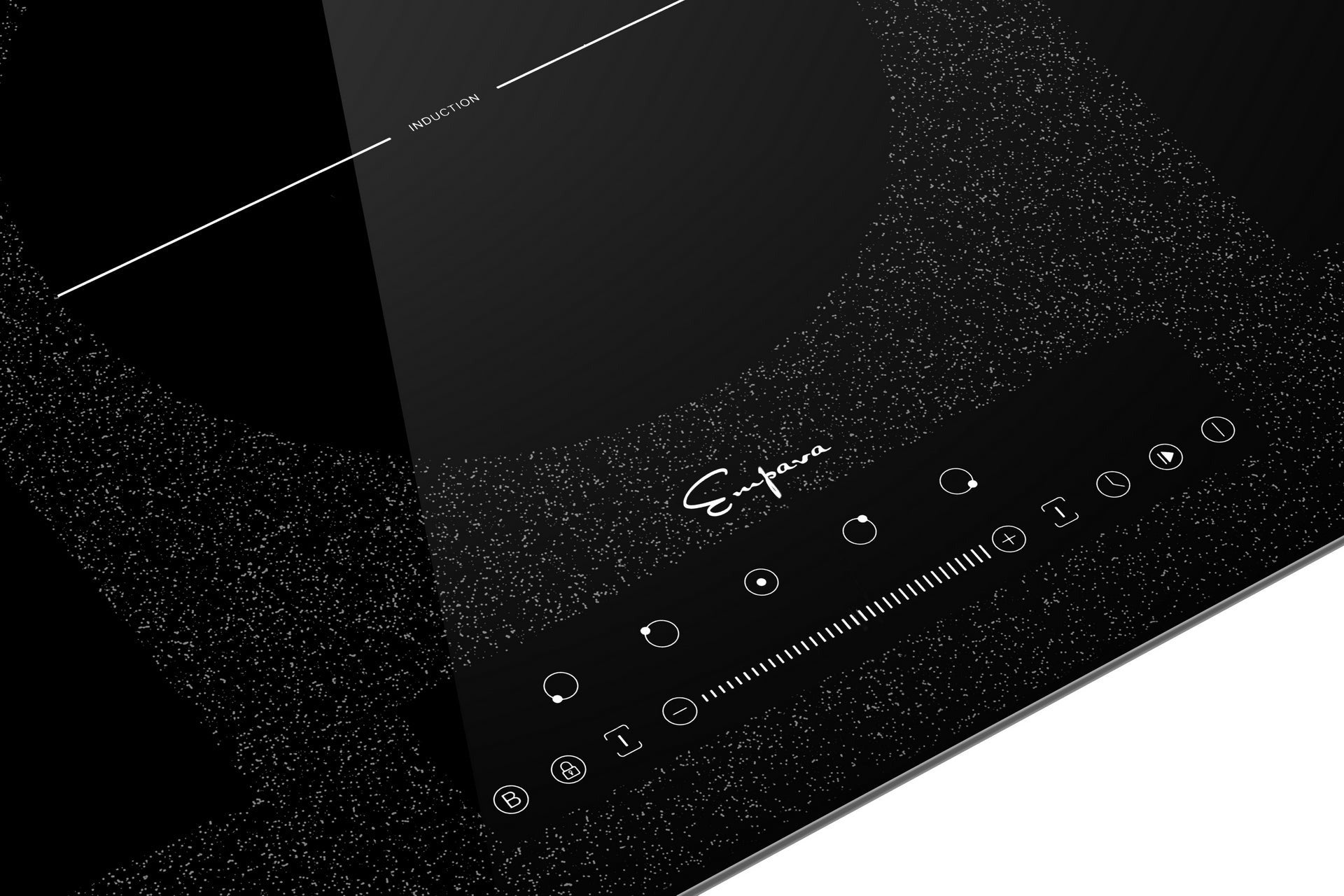 Empava 36-Inch 5-Burner Induction Cooktop (IDCF9) - Fast & Efficient Electric Stove for Modern Kitchens | Perfect for Home Cooking, Entertaining & Professional Chefs