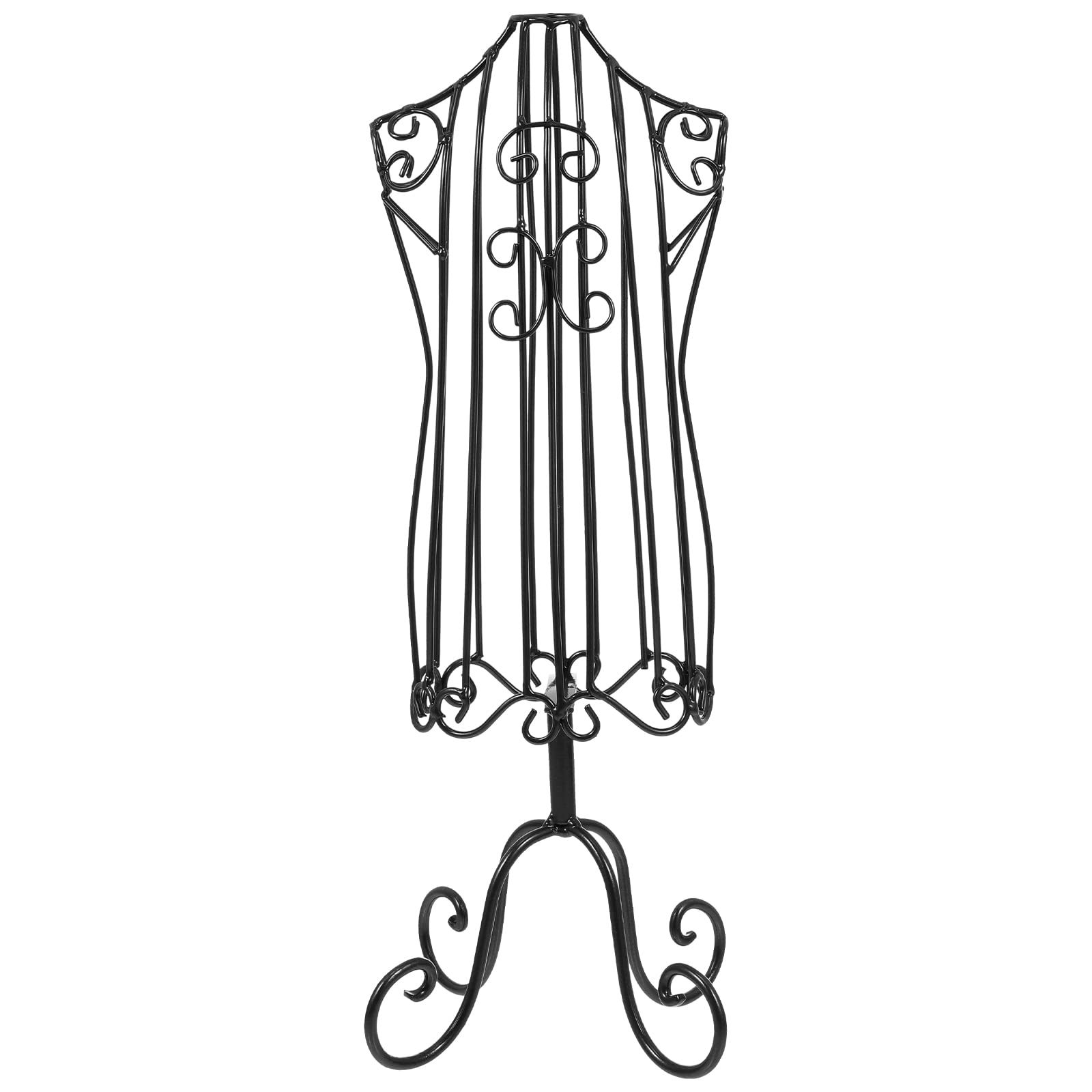 Cabilock Adjustable Cat & Puppy Clothes Display Stand - Durable Iron Storage Rack for Pet Fashion Boutique, Home Organization & Retail Store Displays