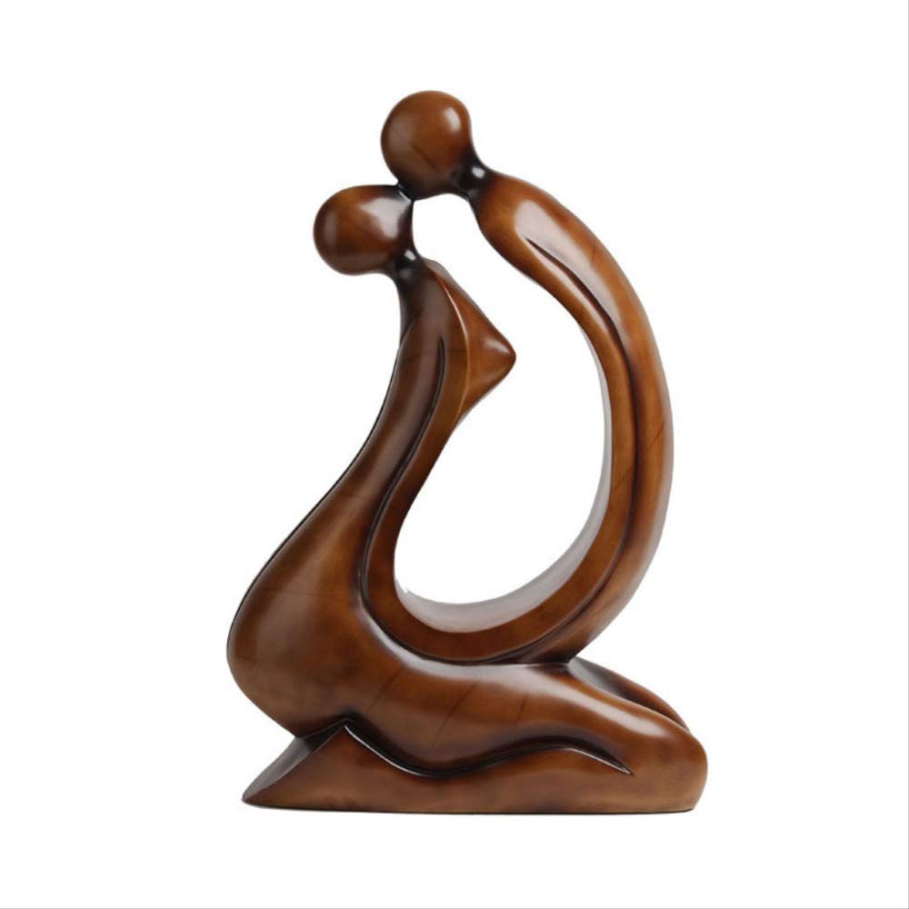 Romantic Kissing Couple Statue - Elegant Wedding Decor & Valentine's Day Gift for Couples - Perfect for Home Decor, Anniversary Present, and Romantic Surprises