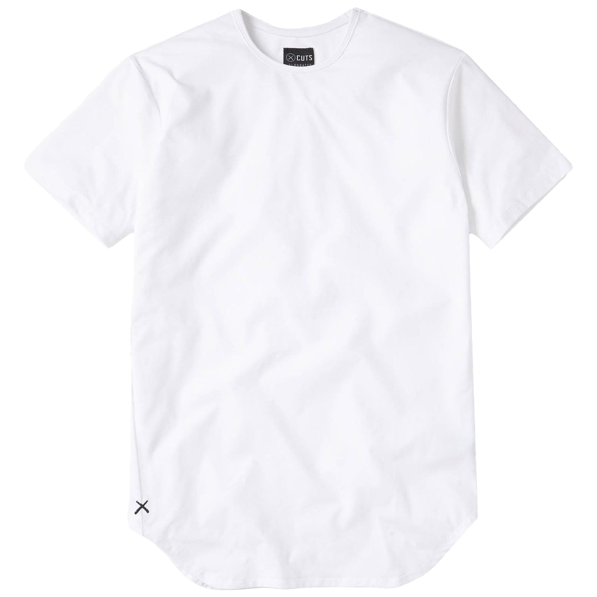 Premium Men's AO Crew Neck Casual Short Sleeve T-Shirt | Classic Elongated Hem | Soft PYCA Pro Fabric | Perfect for Everyday Wear, Gym & Street Fashion