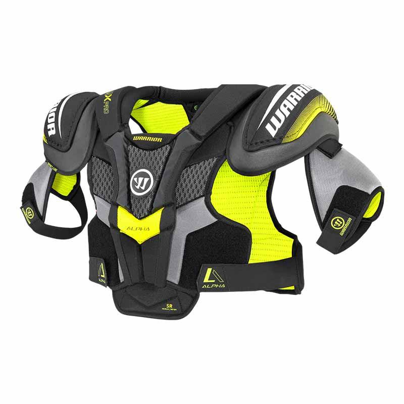Warrior Alpha QX Pro Junior Hockey Shoulder Pads - Youth Protective Gear for Ice Hockey & Street Hockey Training
