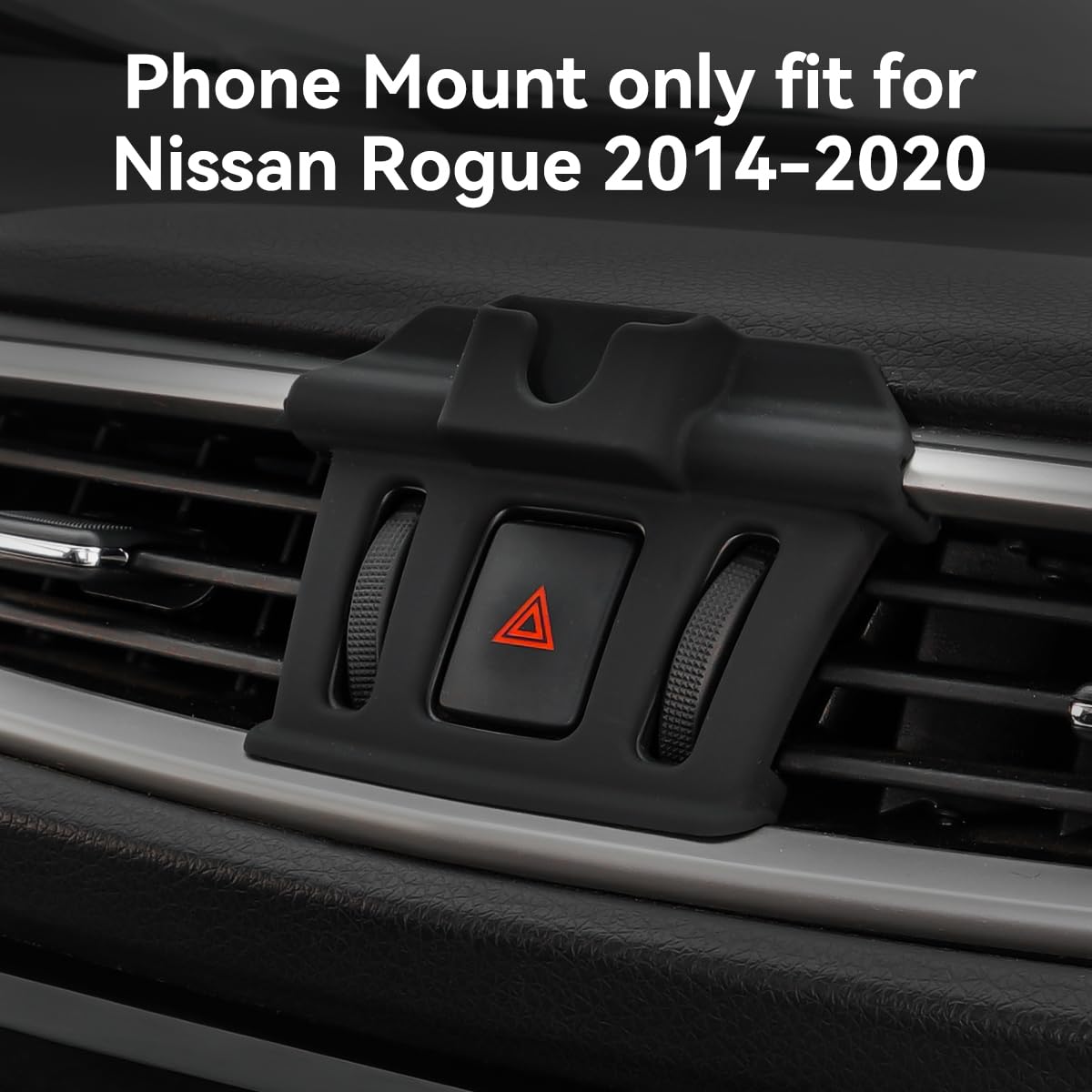 BEHAVE Magnetic Phone Holder for Nissan Rogue 2014-2020 - Universal Car Vent Mount Compatible with MagSafe, iPhone & All Smartphones - Perfect for Hands-Free Navigation & Safe Driving