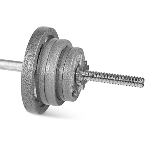 e. Barbell Set - 62LB in total