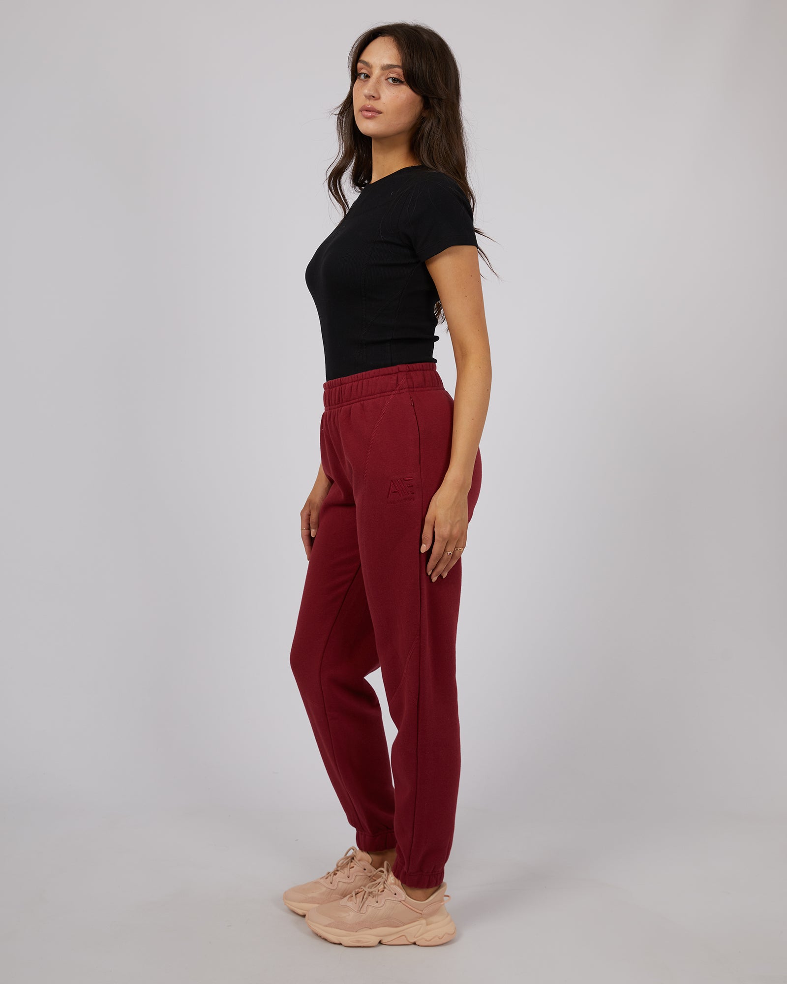 Active Tonal Track Pants for Women - High Waisted Yoga Workout Running Jogging Pants - Perfect for Gym, Lounge & Everyday Wear