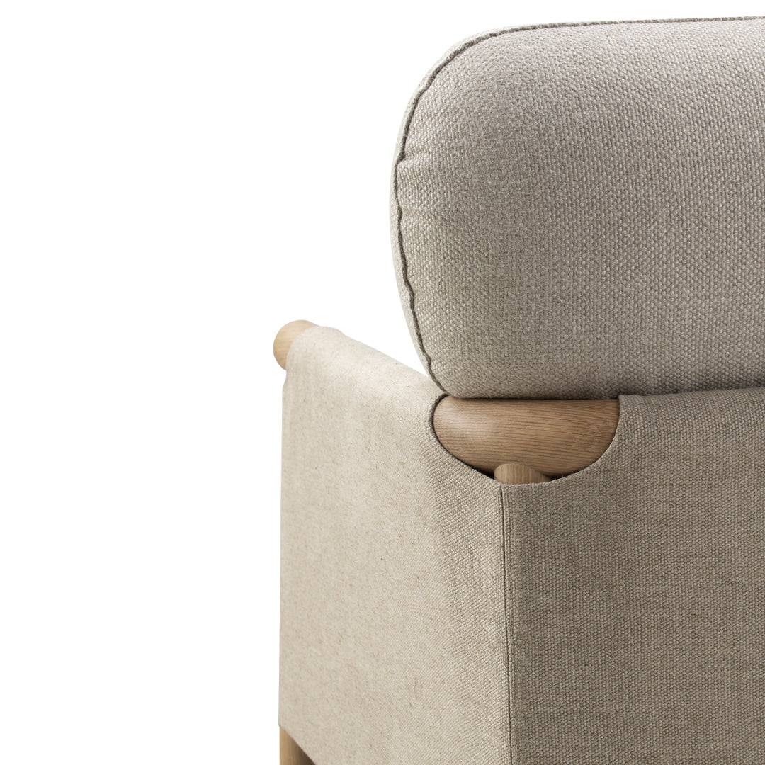 Erik Jorgensen Savannah Petite Lounge Chair - Modern Compact Lounge Chair for Small Spaces - Perfect for Apartments, Living Rooms & Reading Nooks