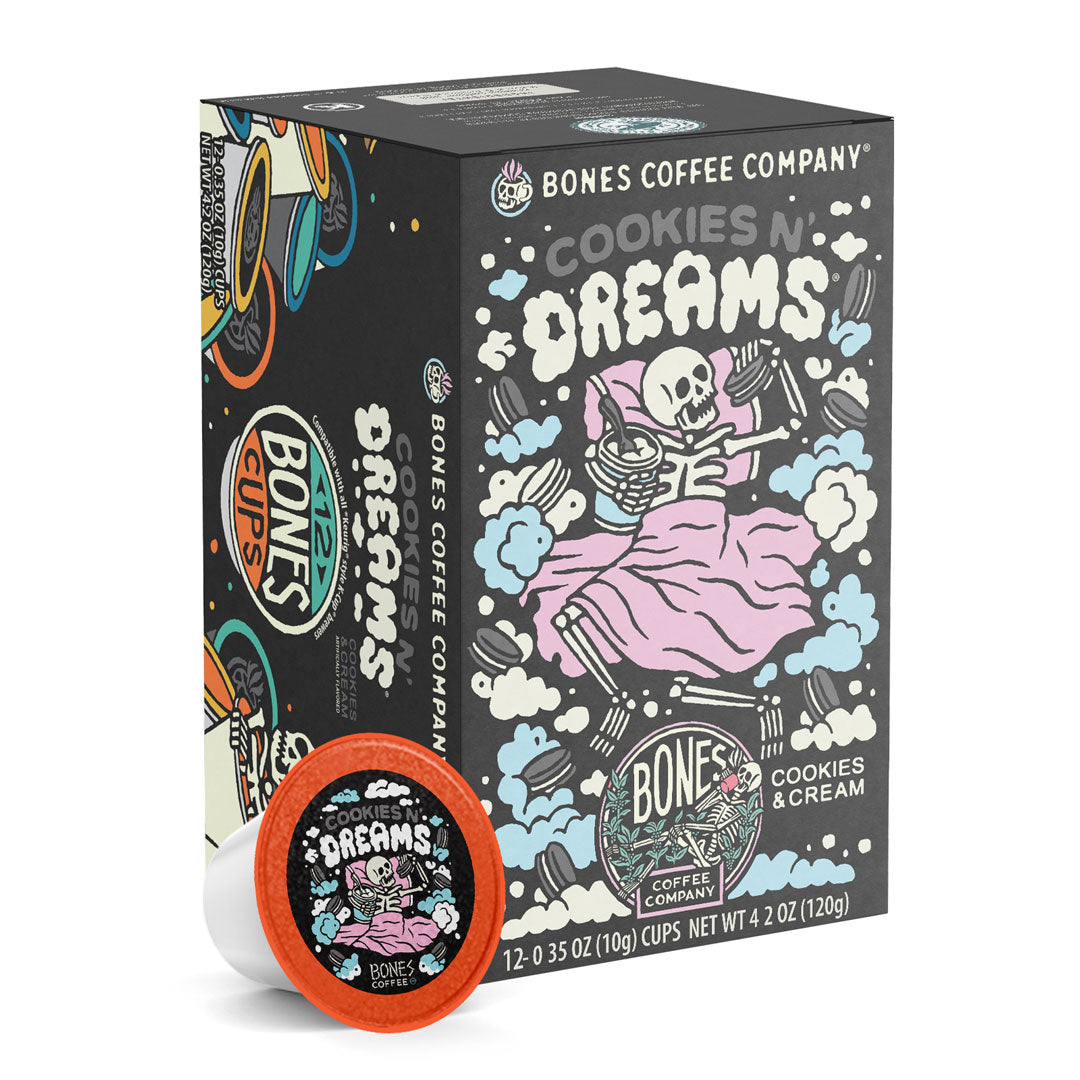 Cookies N' Dreams Bones Cups - 12 Count | Fun & Durable Dog Treat Holder for Training, Chewing & Playtime