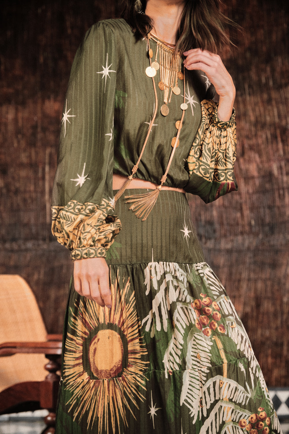 Stylish Green Afterwork Top for Women - Perfect for Casual Outings, Office Parties & Weekend Brunch