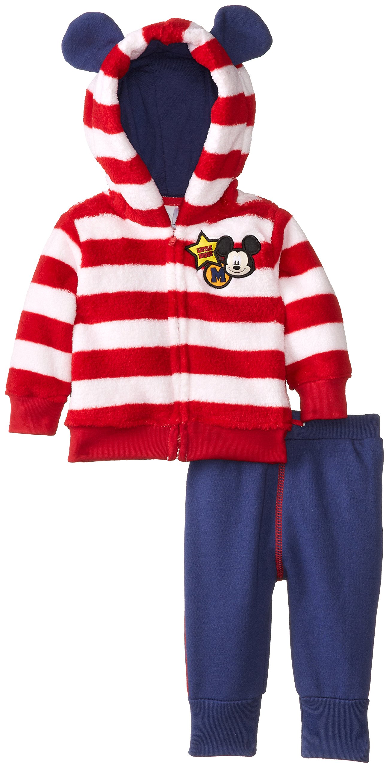 Disney Baby Boys' Mickey Mouse 2-Piece Jacket Set - Warm Winter Outfit for Toddlers | Perfect for Playdates, Holidays & Family Photos