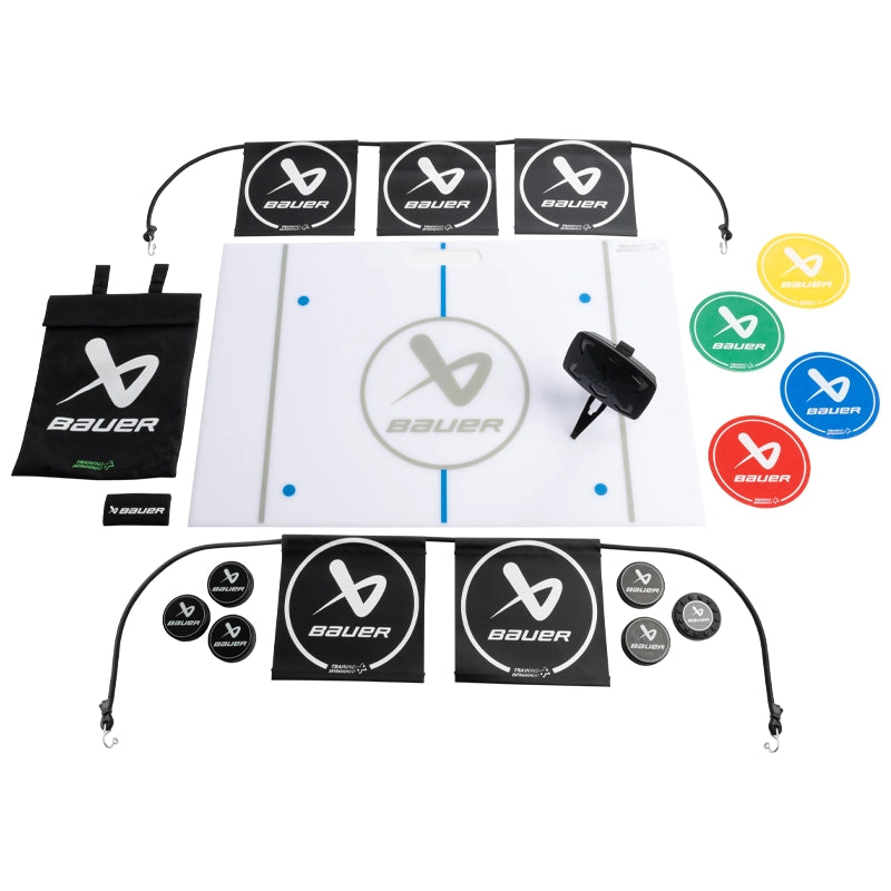 Bauer Reactor Hockey Shooting & Stick Handling Training Kit – Improve Skills for Ice Hockey Players & Practice at Home or Rink