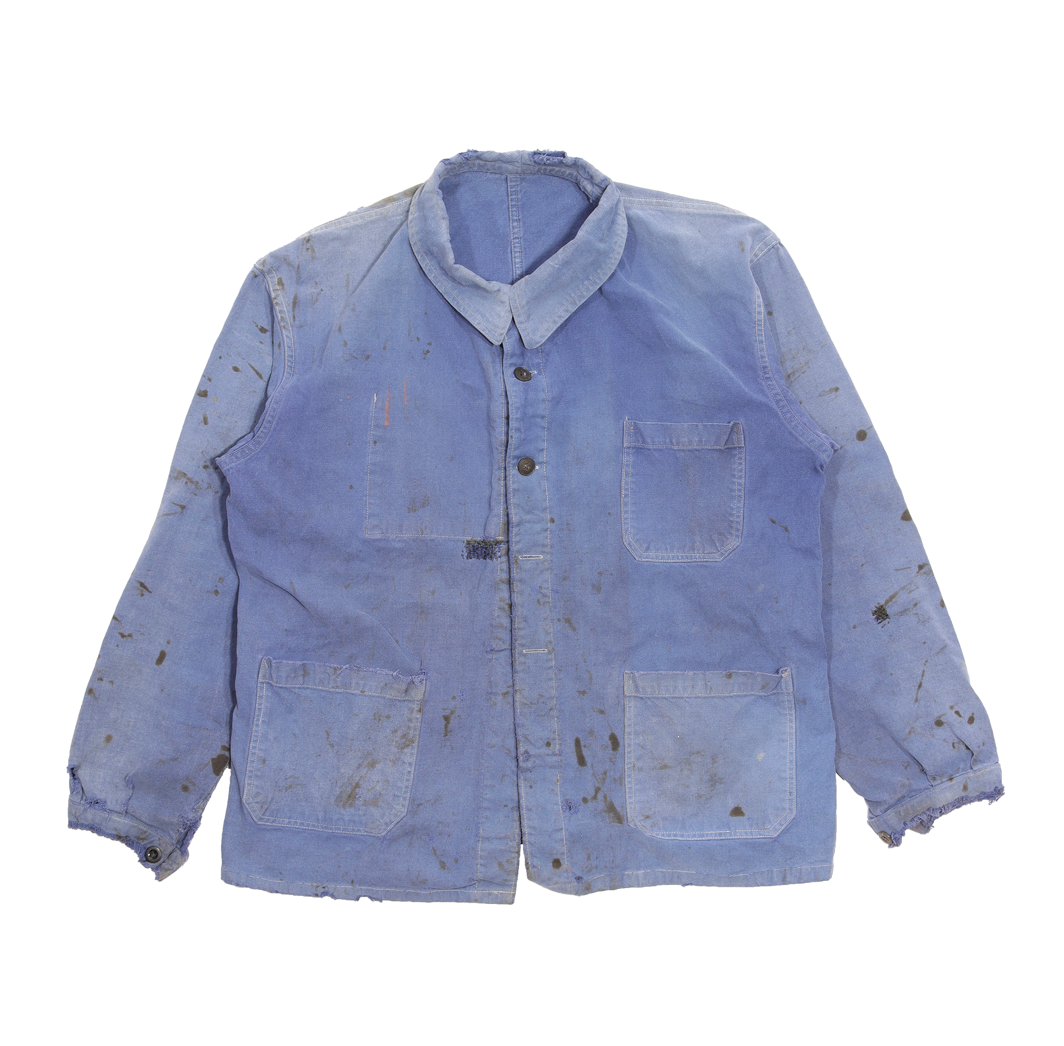 Vintage 1930s French Chore Coat - Classic Workwear Jacket for Men | Perfect for Outdoor Work, Hiking & Retro Fashion Style