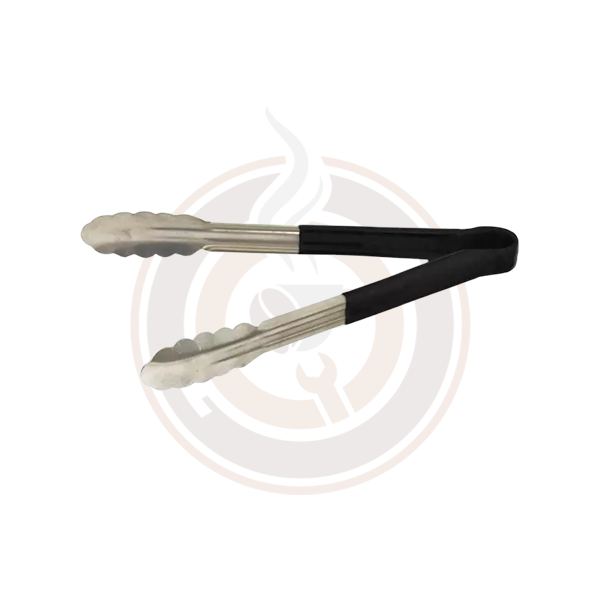 Heavy Duty Stainless Steel Tongs with Non-Slip Plastic Handle - 12 Inch Commercial Kitchen Tongs for Grilling, BBQ, Serving & Food Handling (15-Pack) - Models 80543/80544/80545/80546/80547