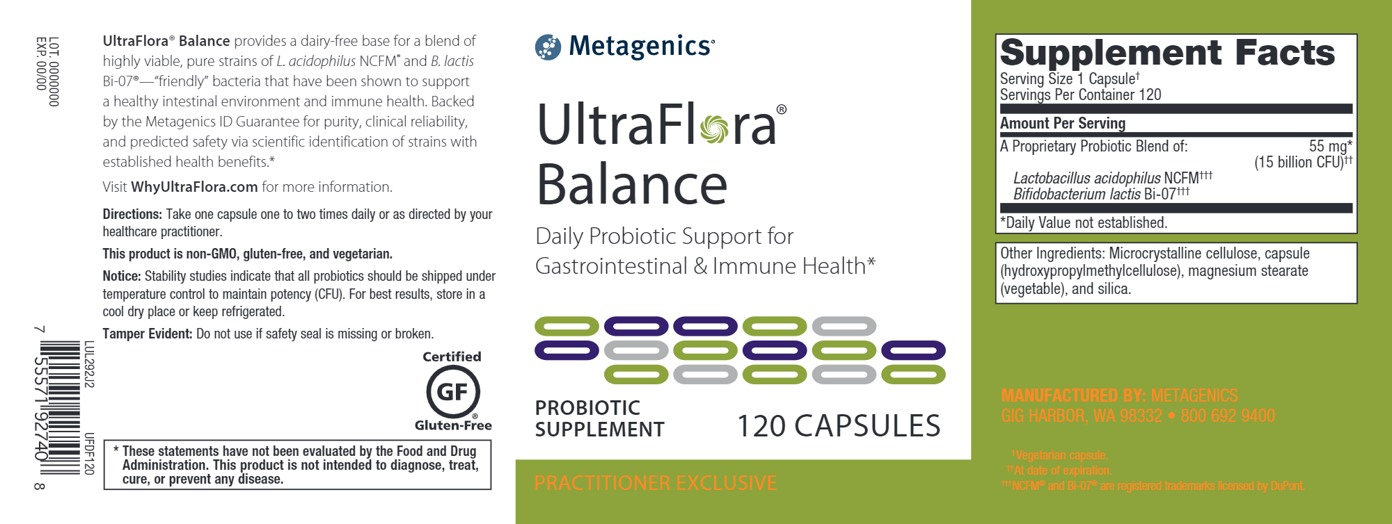 UltraFlora® Balance Probiotic Supplement for Women - Supports Digestive & Immune Health - Daily Gut Wellness for Active Lifestyles