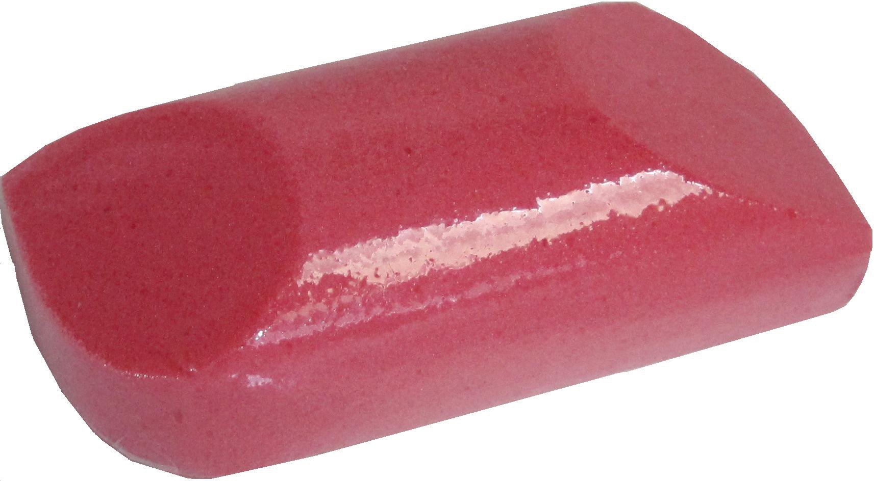Clauss Antimicrobial Pumice Sponge for Cleaning - Red, Heavy Duty Scrubber for Kitchen, Bathroom, Sink, Dishes & Cookware - Odor Resistant & Hygienic Cleaning Tool