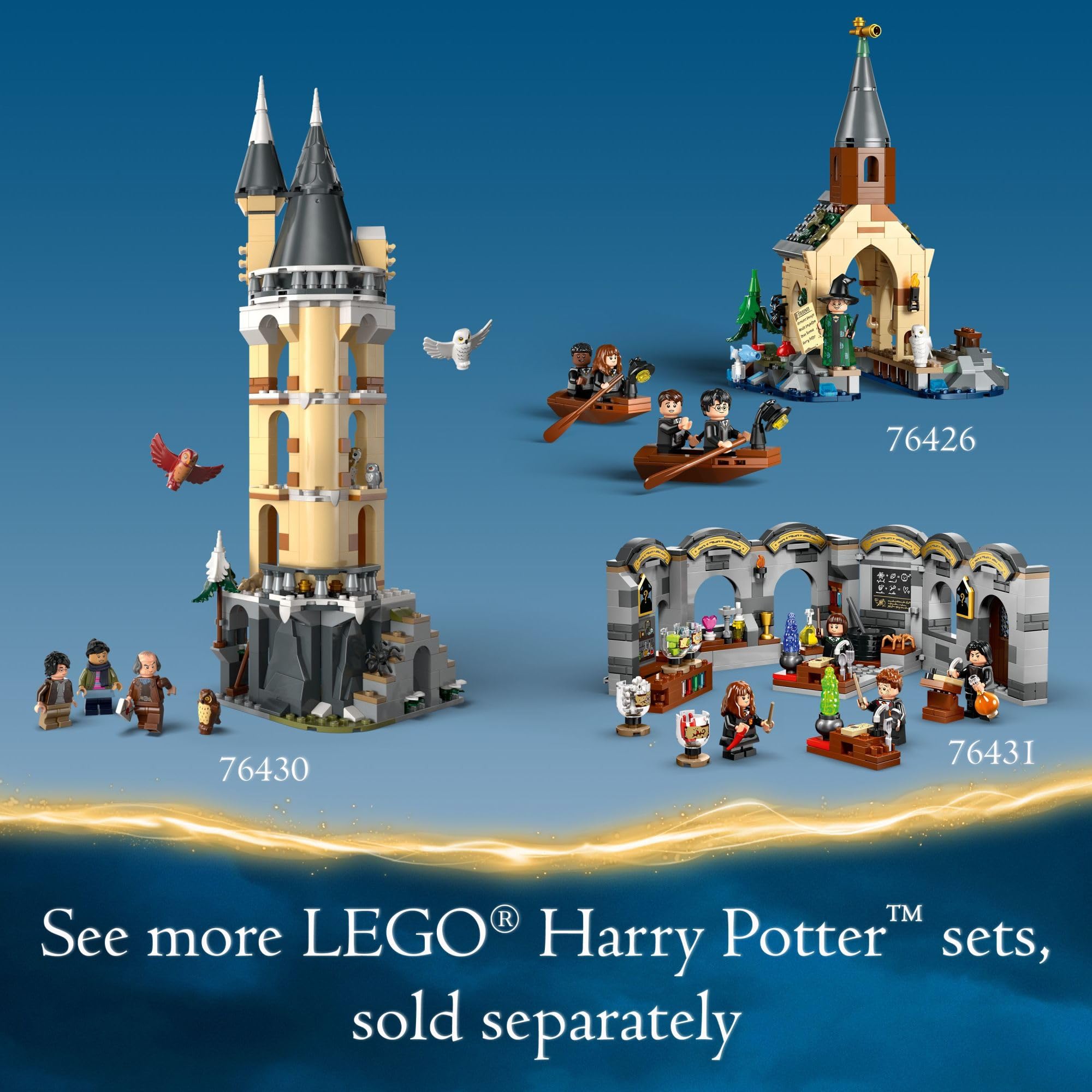 LEGO Harry Potter Hogwarts Castle: The Great Hall Building Set with 11 Minifigures (76435) | Magical Collectible Toy for Kids & Adults | Perfect Gift for Harry Potter Fans | Great for Playtime, Display & Themed Birthday Parties