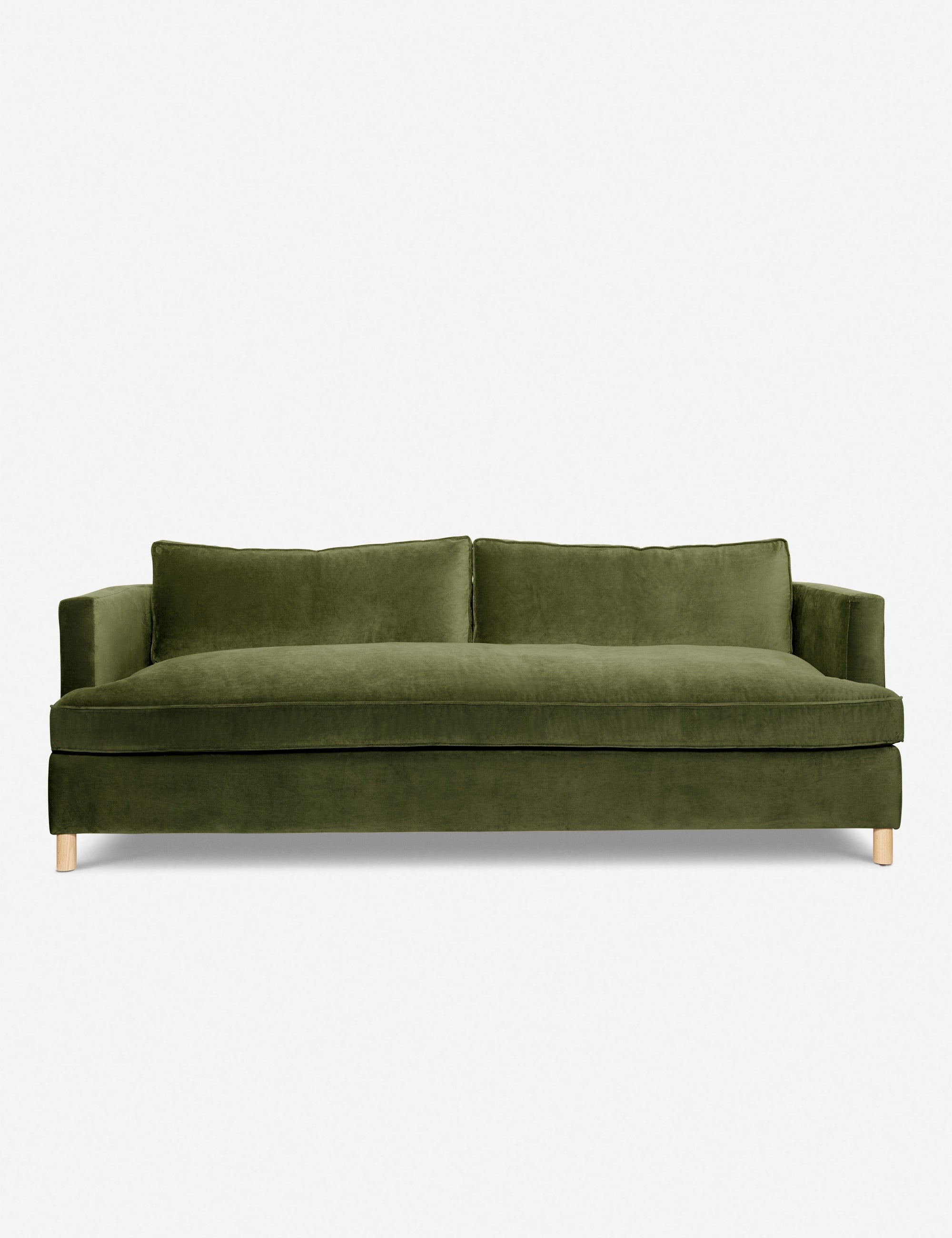 Belton Sofa by Ginny Macdonald - Modern Mid-Century Sofa for Living Room, Lounge & Office - Comfortable Upholstered Couch with Wooden Legs
