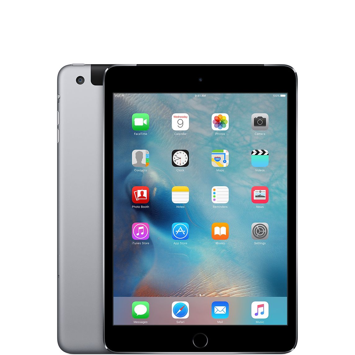Apple iPad mini 4 128GB Wi-Fi 7.9-inch Tablet - Space Gray | Portable Entertainment, Reading & Productivity Device for Work, Travel & Home Use