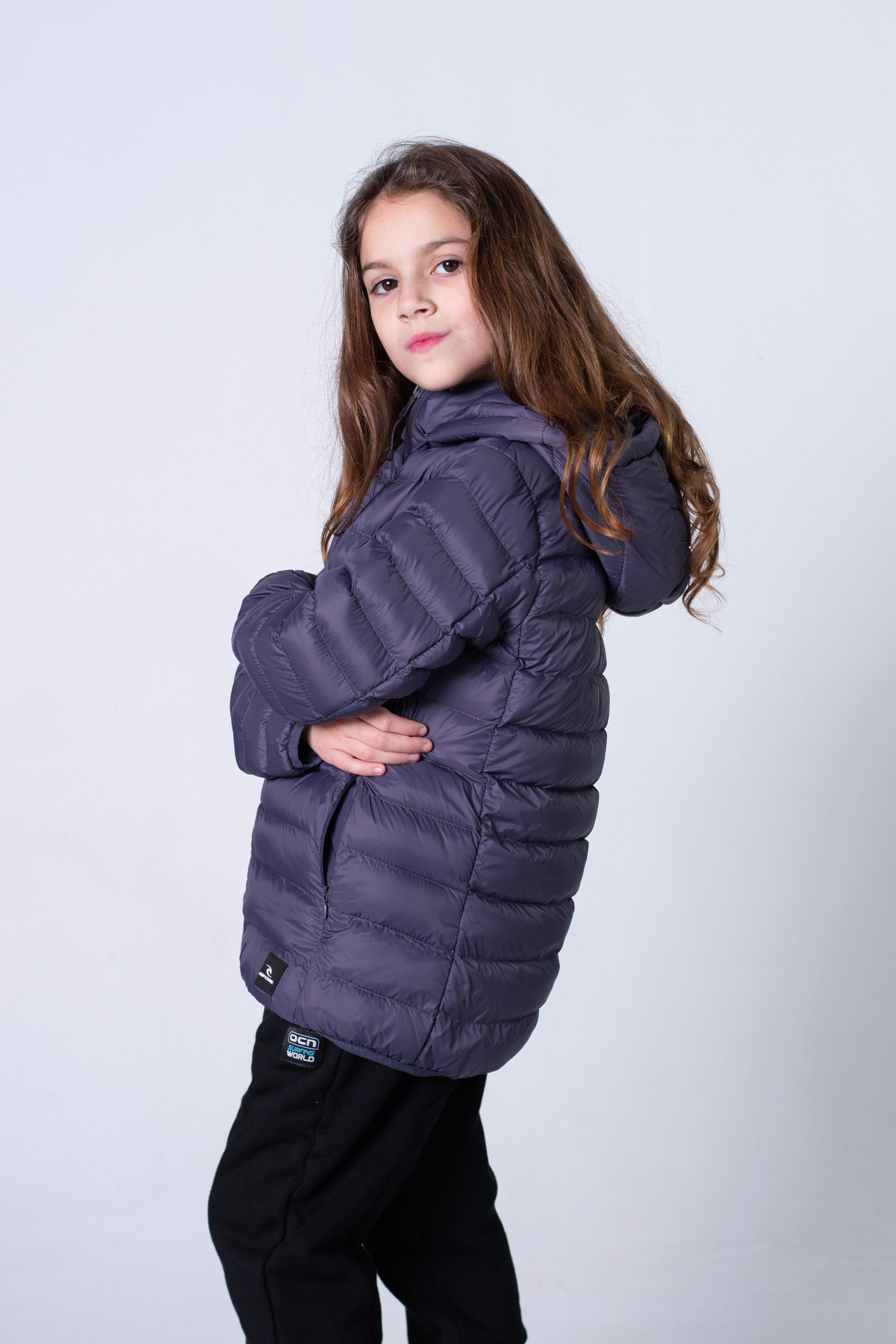 Rip Curl Kids Puffer Jacket - Warm Winter Coat for Boys & Girls, Water-Resistant & Lightweight, Perfect for Snow Play & Outdoor Activities