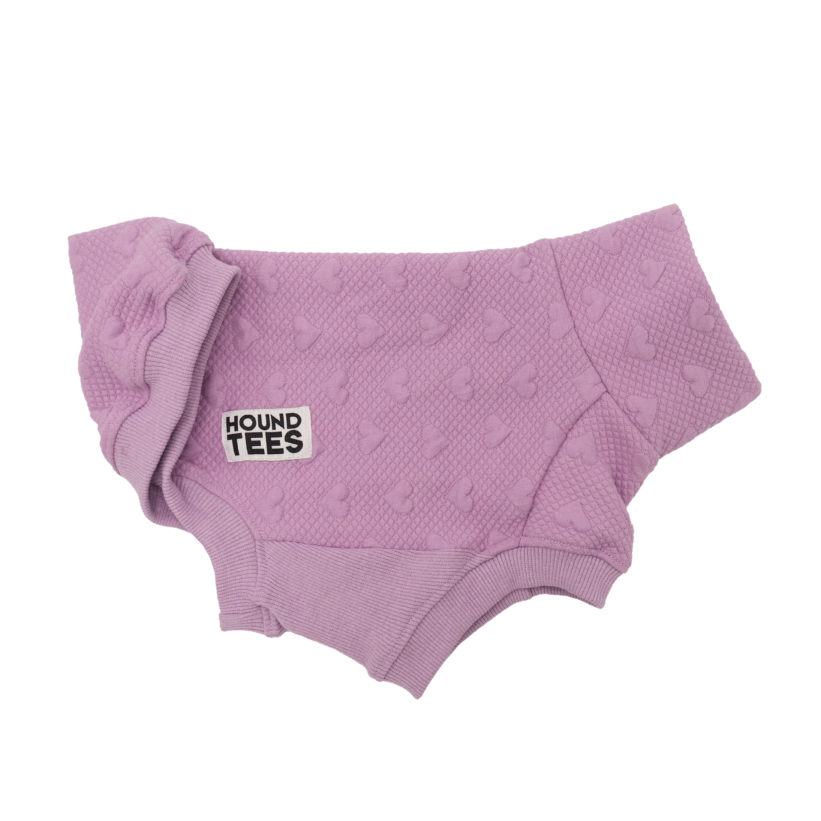 Lilac Love Italian Greyhound Quilted Sleeveless Dog Sweater - Soft & Stylish Pet Apparel for Small Dogs - Perfect for Winter Walks & Indoor Comfort