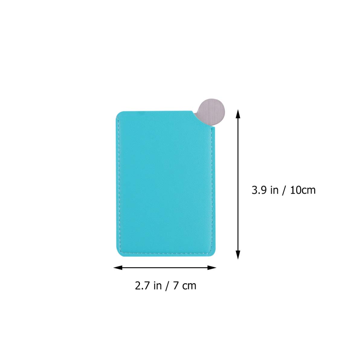 Beaupretty 5-Piece Compact Mirror Set - Portable Pocket Makeup Mirror for Women & Girls - Travel, Purse & Daily Use - Perfect for Touch-Ups On-The-Go & Home Vanity