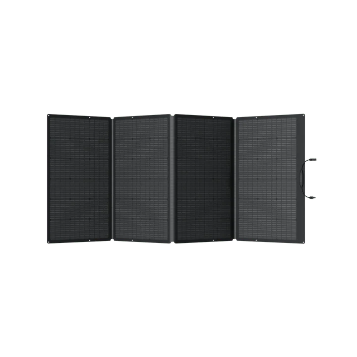 EcoFlow DELTA Pro Portable Power Station with 400W Solar Panel & Transfer Switch - Perfect for Home Backup, Camping, and Emergency Power Supply