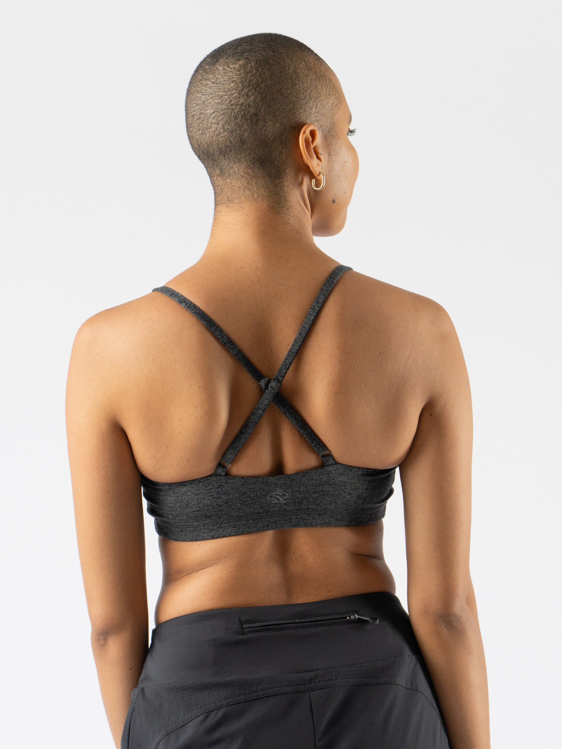 Women's Easy-On Comfort Bra - Seamless Wireless Support for Yoga, Workouts & Everyday Wear - Black