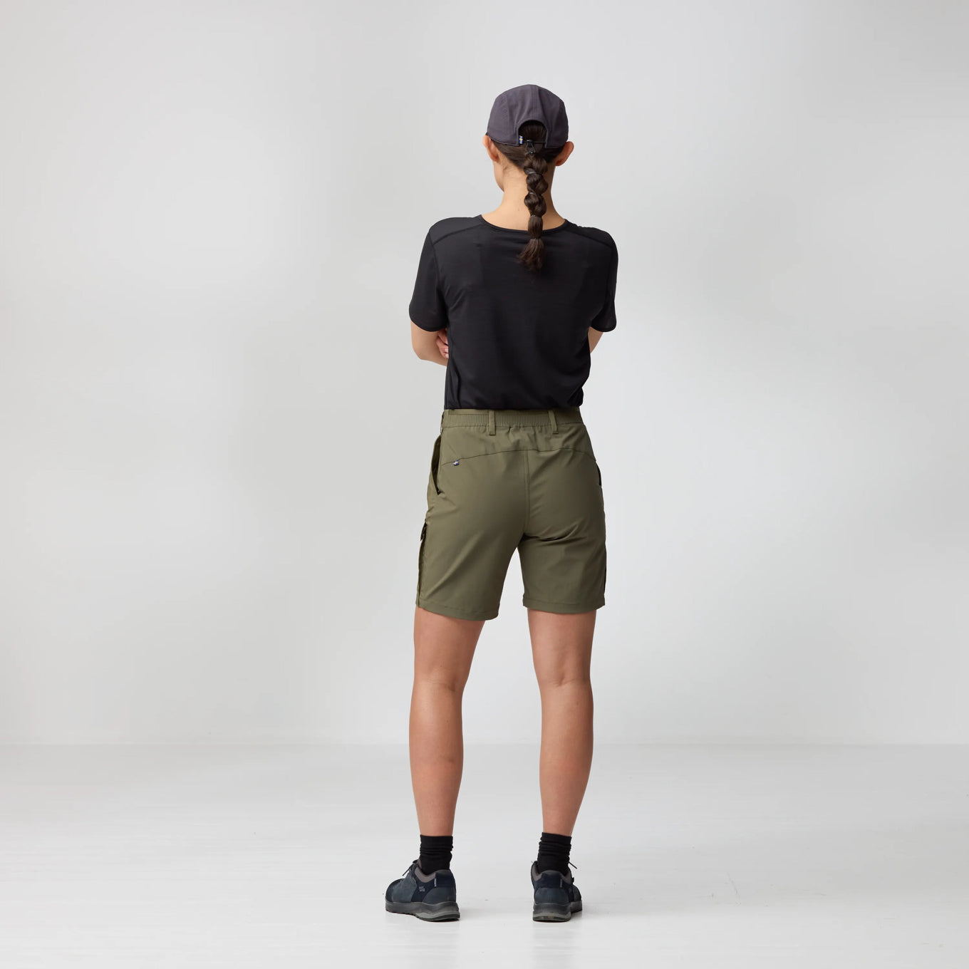 Fjallraven Abisko Hybrid Trail Shorts for Women - Lightweight Hiking & Outdoor Adventure Shorts - Perfect for Trekking, Camping & Travel