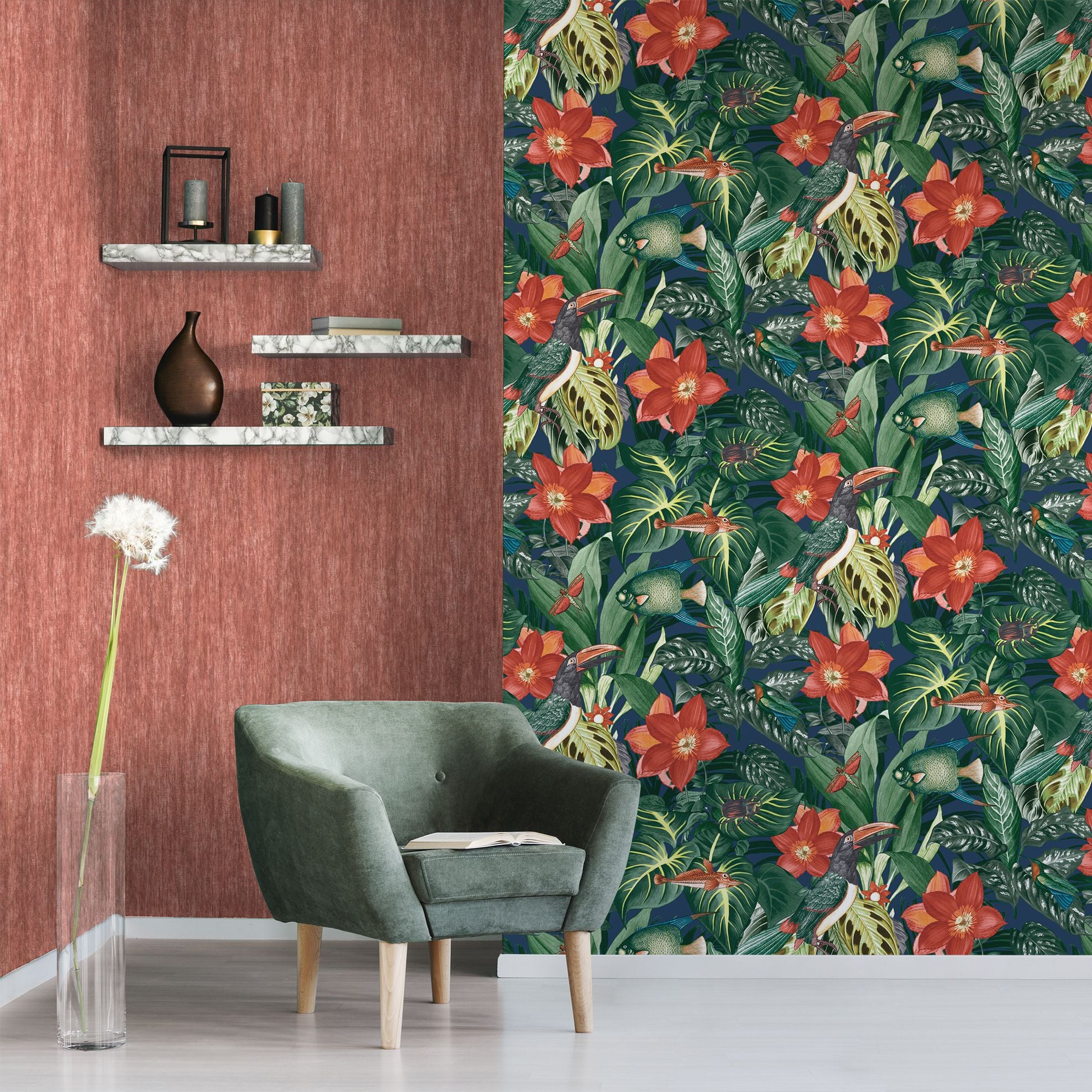 Tropical Dream Tuvalu - Exotic Tropical Island Decor for Home & Office | Perfect for Beach Themed Parties, Vacation Vibes & Relaxation Spaces