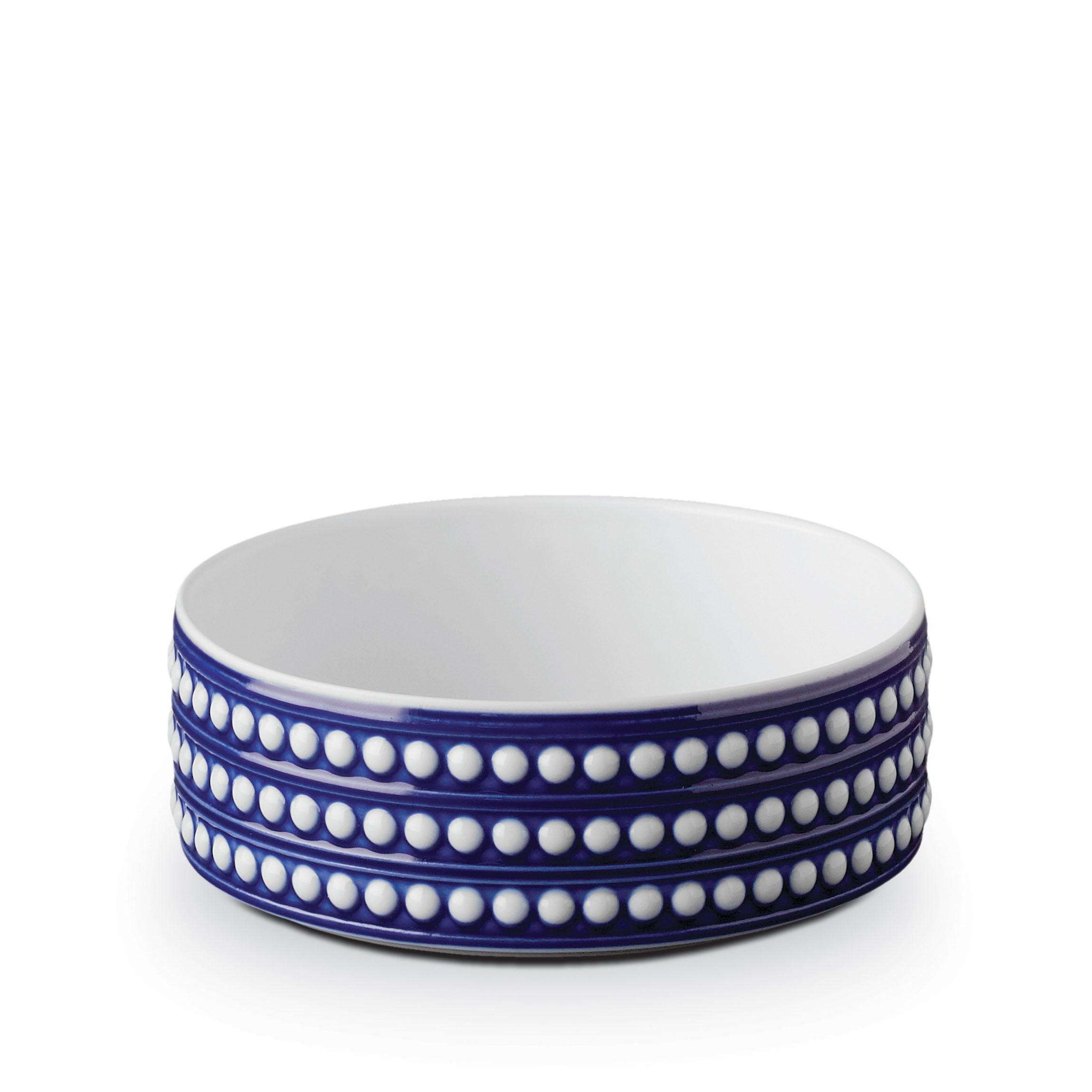 Perlée Deep Bowl - Elegant Handcrafted Ceramic Serving Bowl for Soups, Salads & Pasta | Perfect for Dinner Parties, Family Gatherings & Home Decor